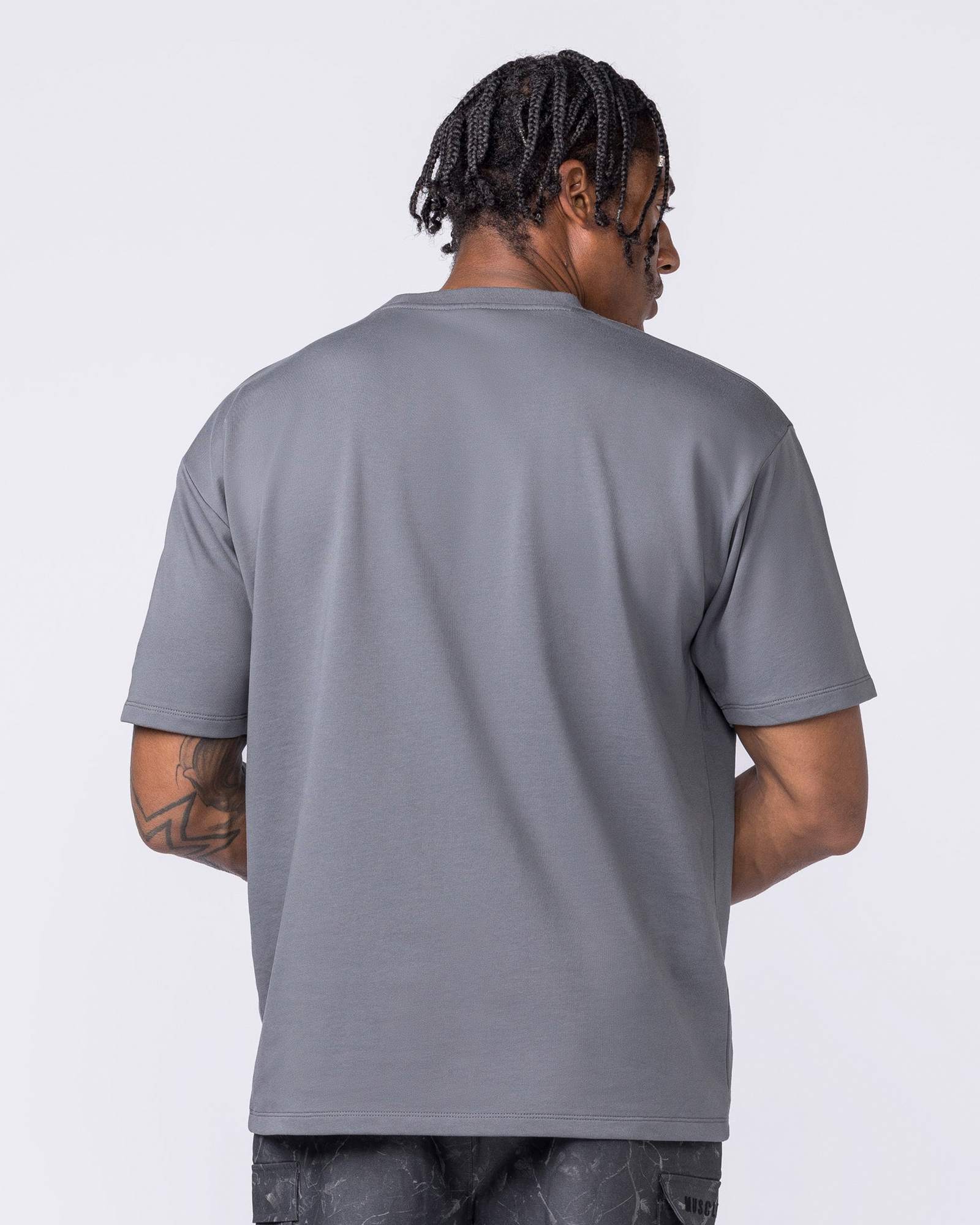Essential Regular Fit Tee - Mid Grey