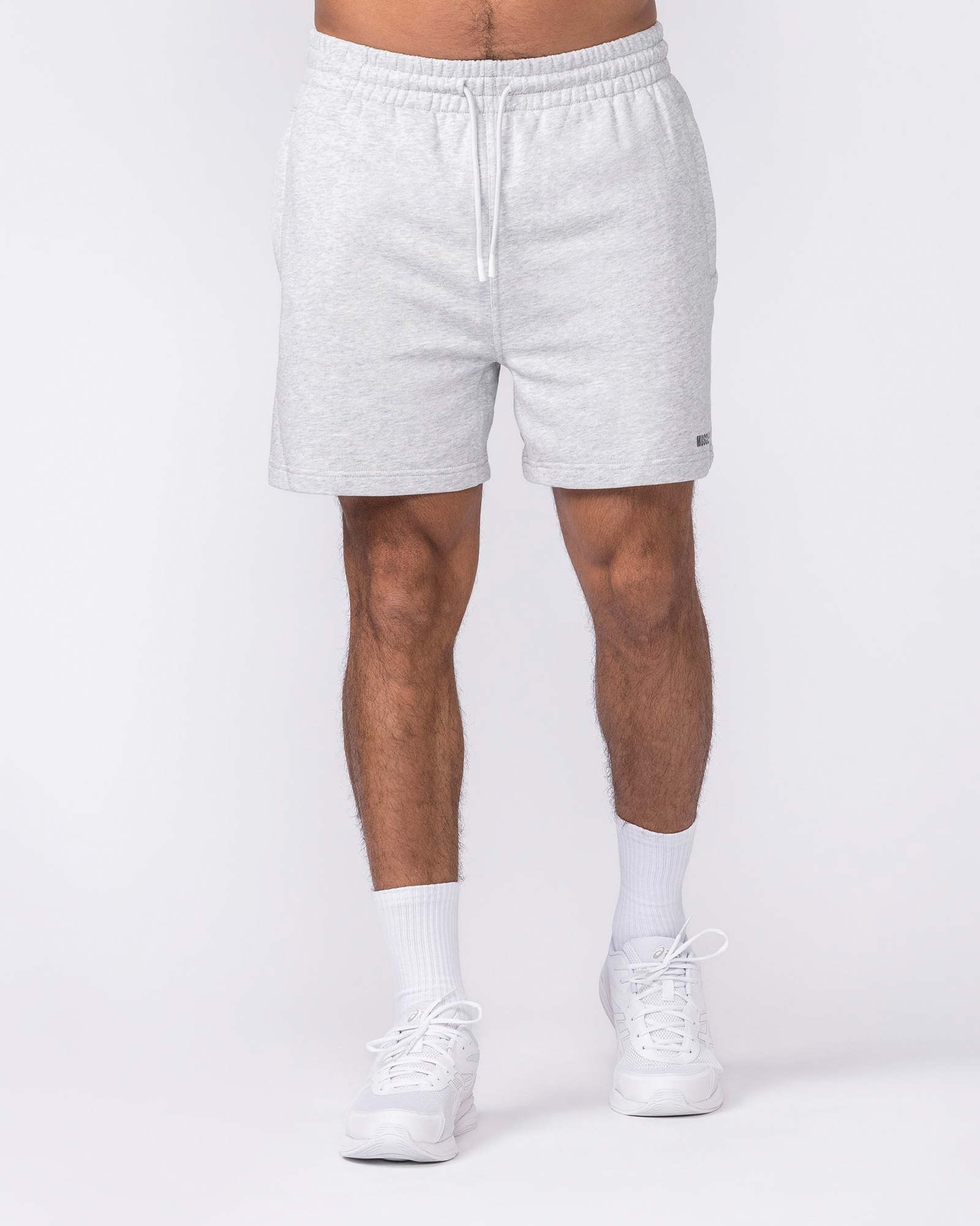 Essential Sweat 5" Shorts - Grey Marl
