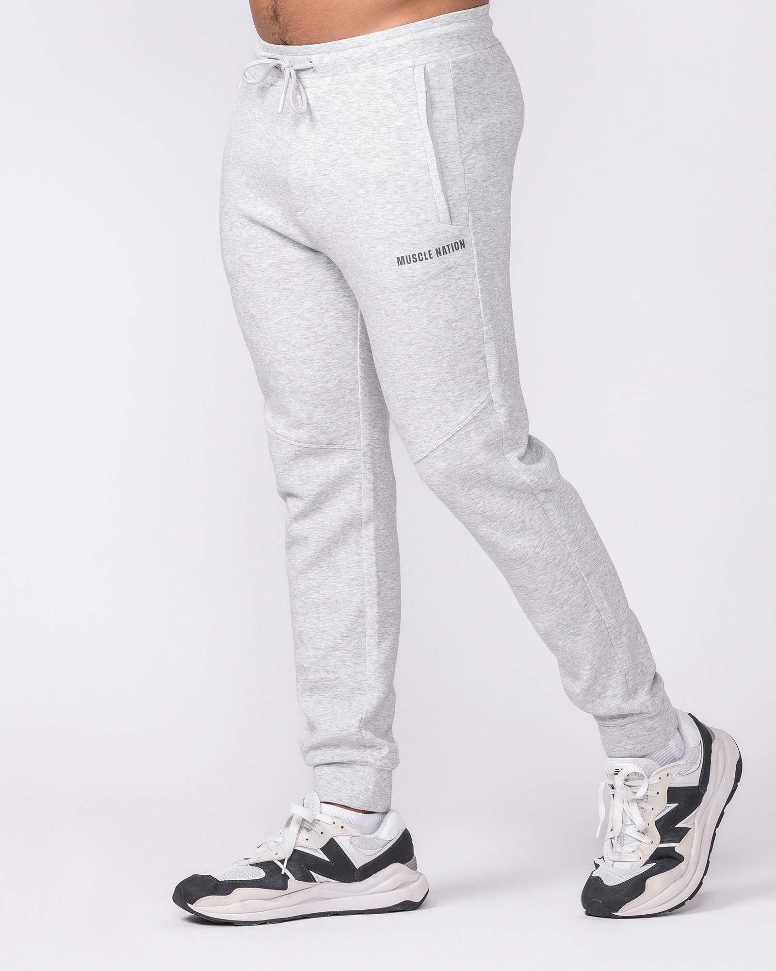 Essential Tech Pants - Grey Marl