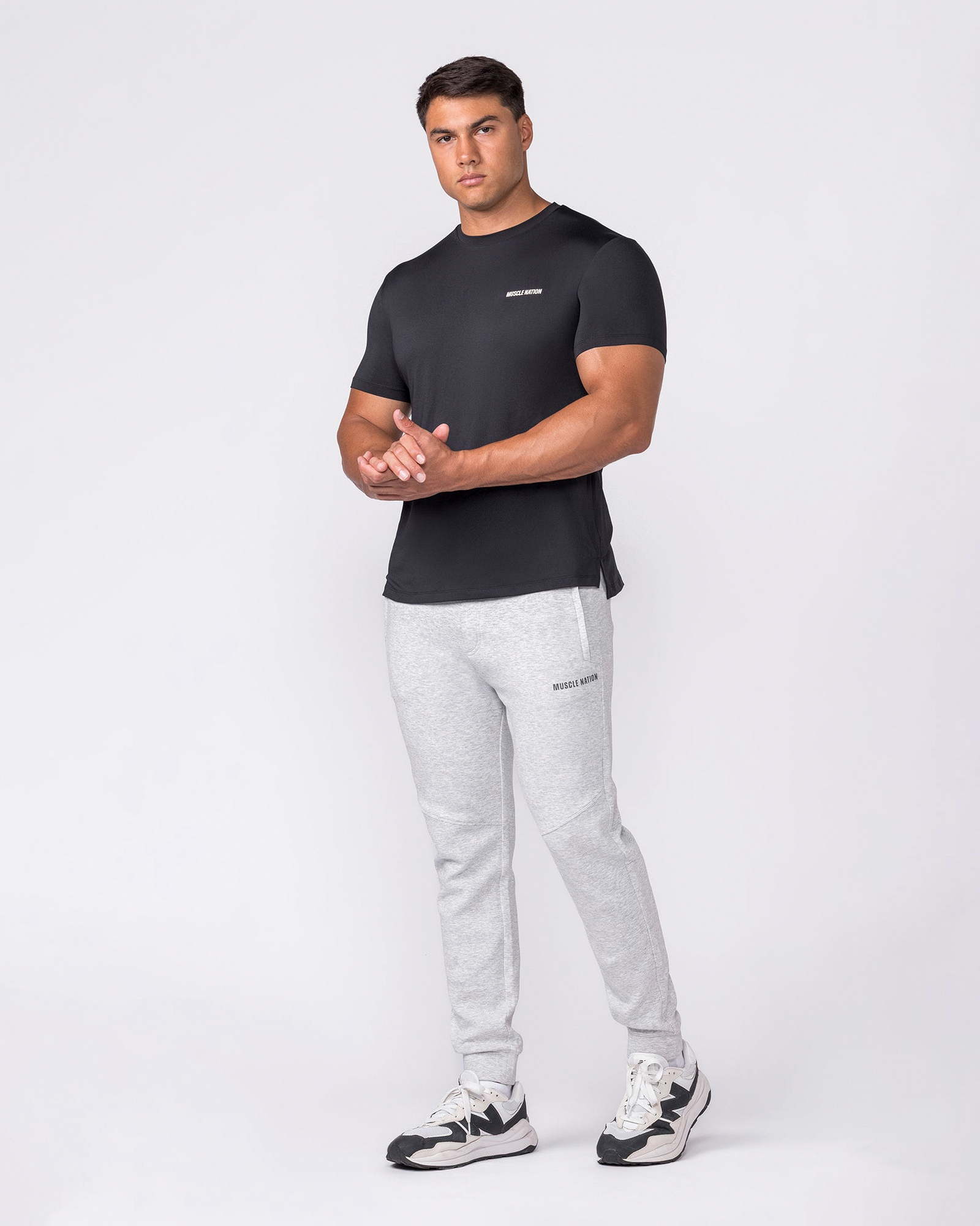 Essential Tech Pants - Grey Marl