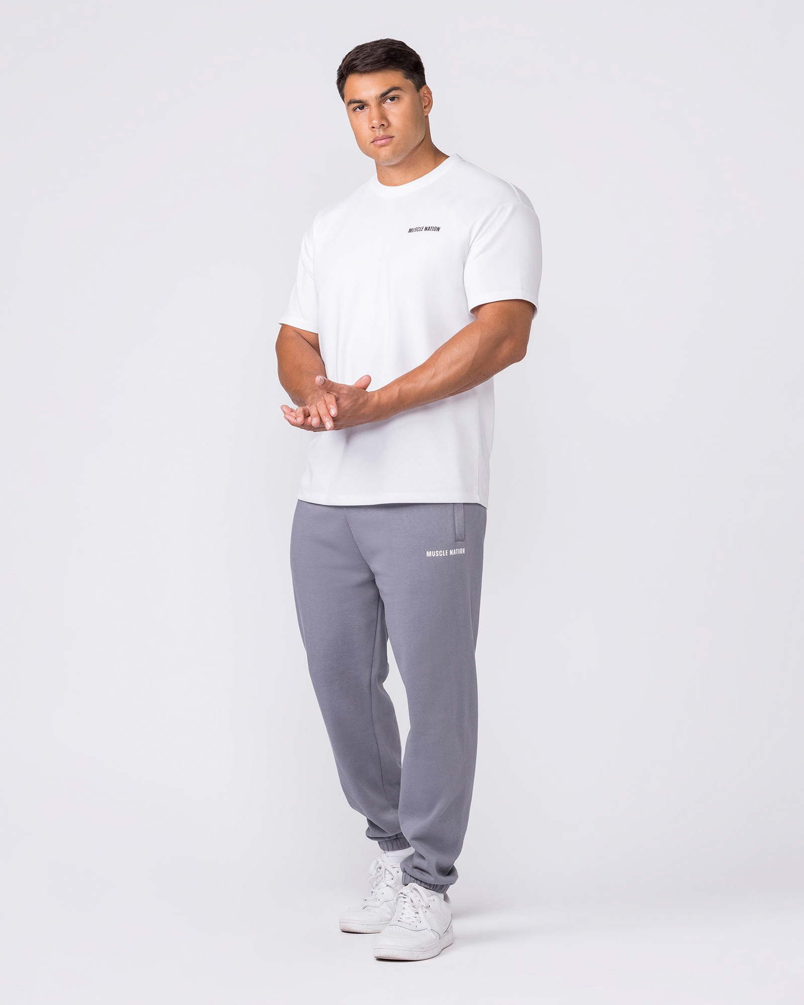 Essential Trackies - Cement