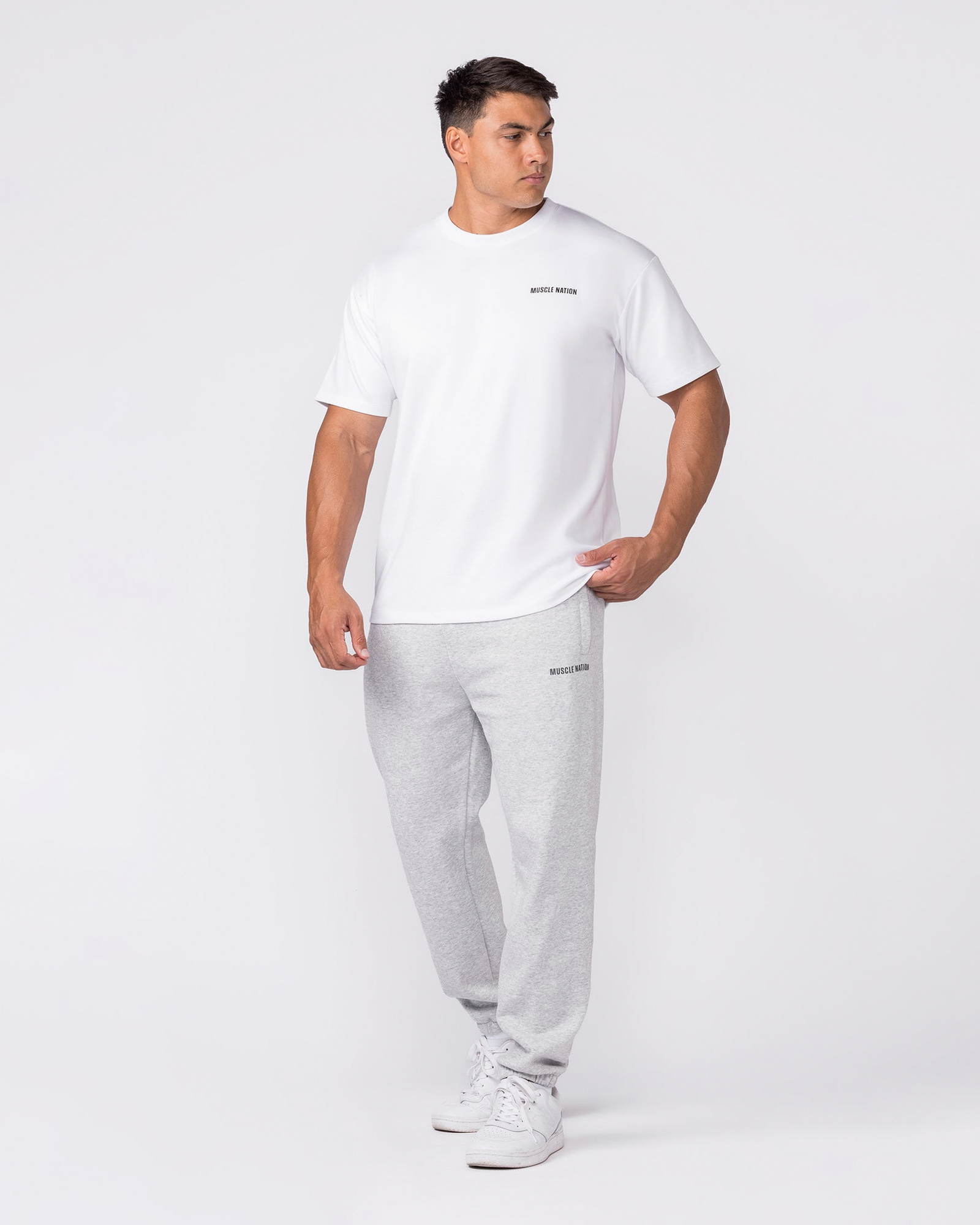 Essential Trackies - Grey Marl