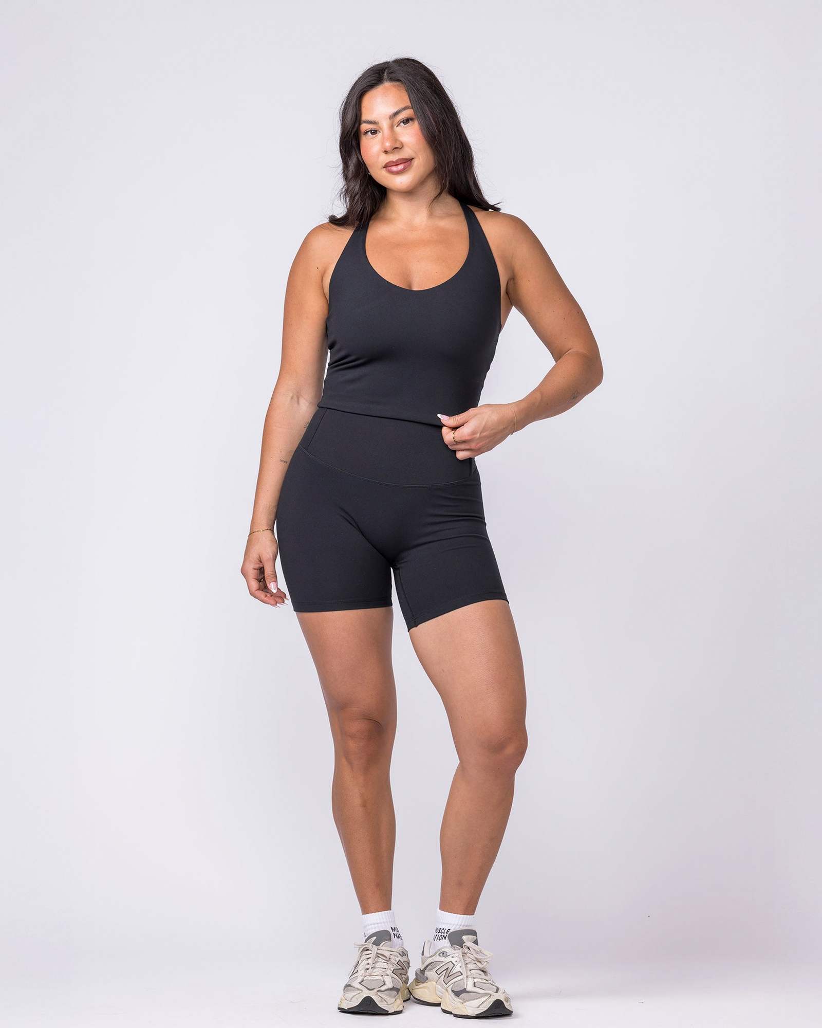 Everyday Form Cropped Tank - Black