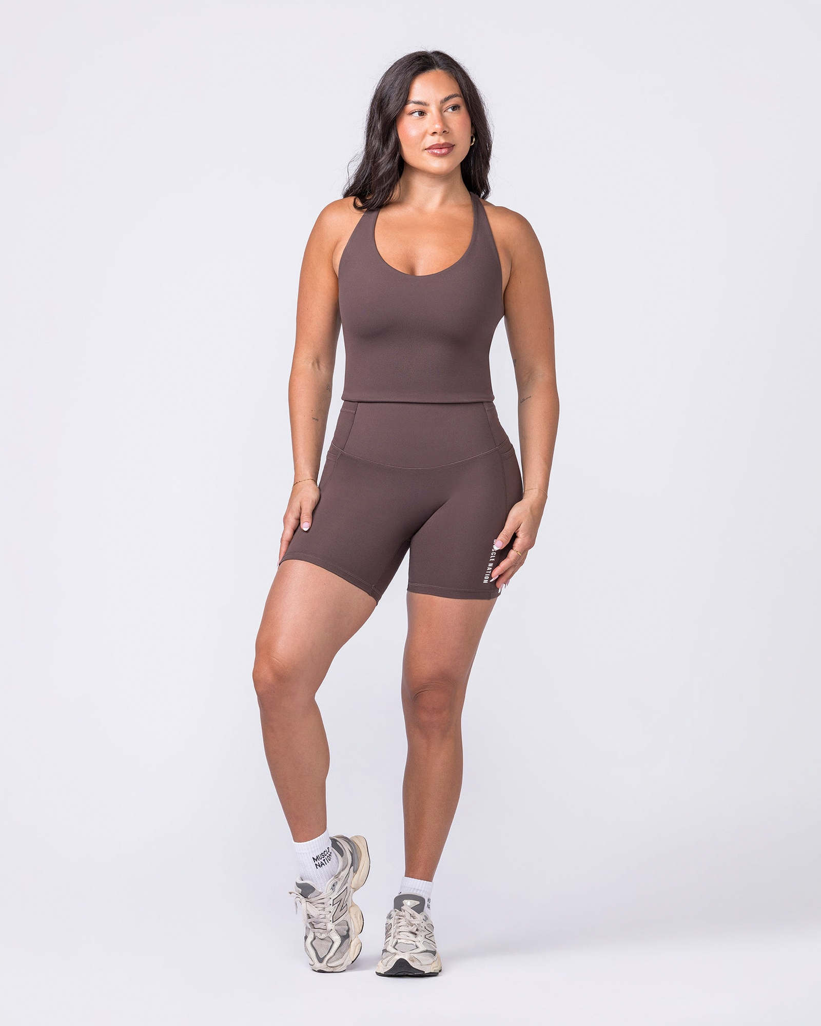 Everyday Form Cropped Tank - Cola