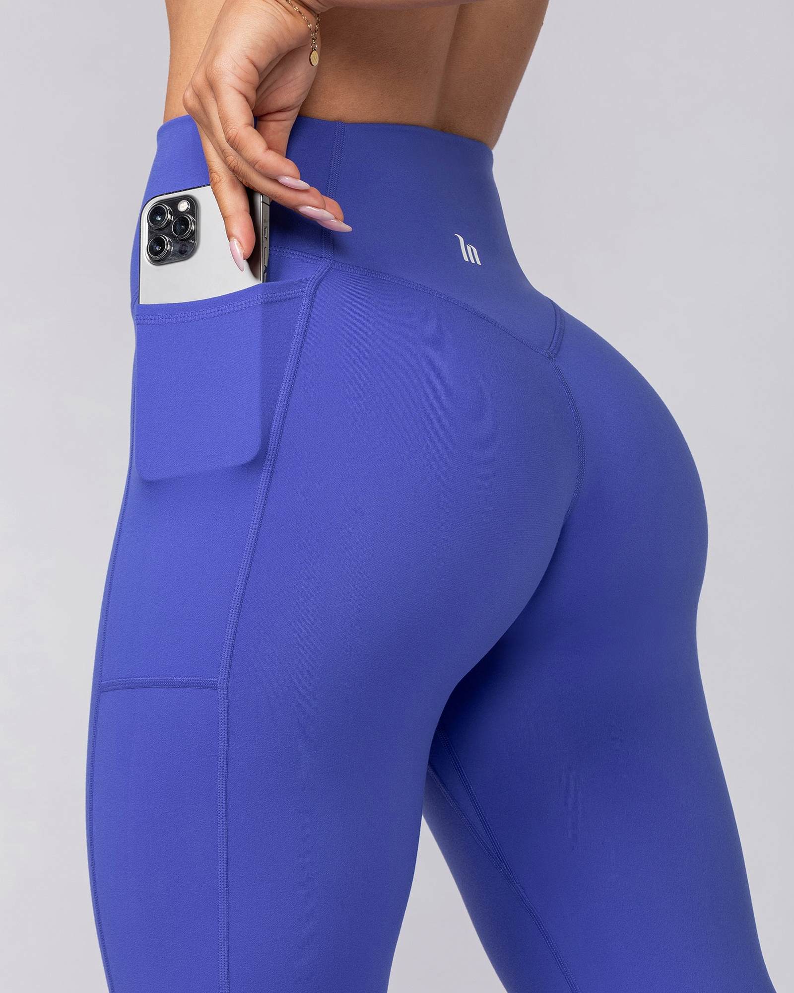 Everyday Pocket Ankle Length Leggings - Baja Blue