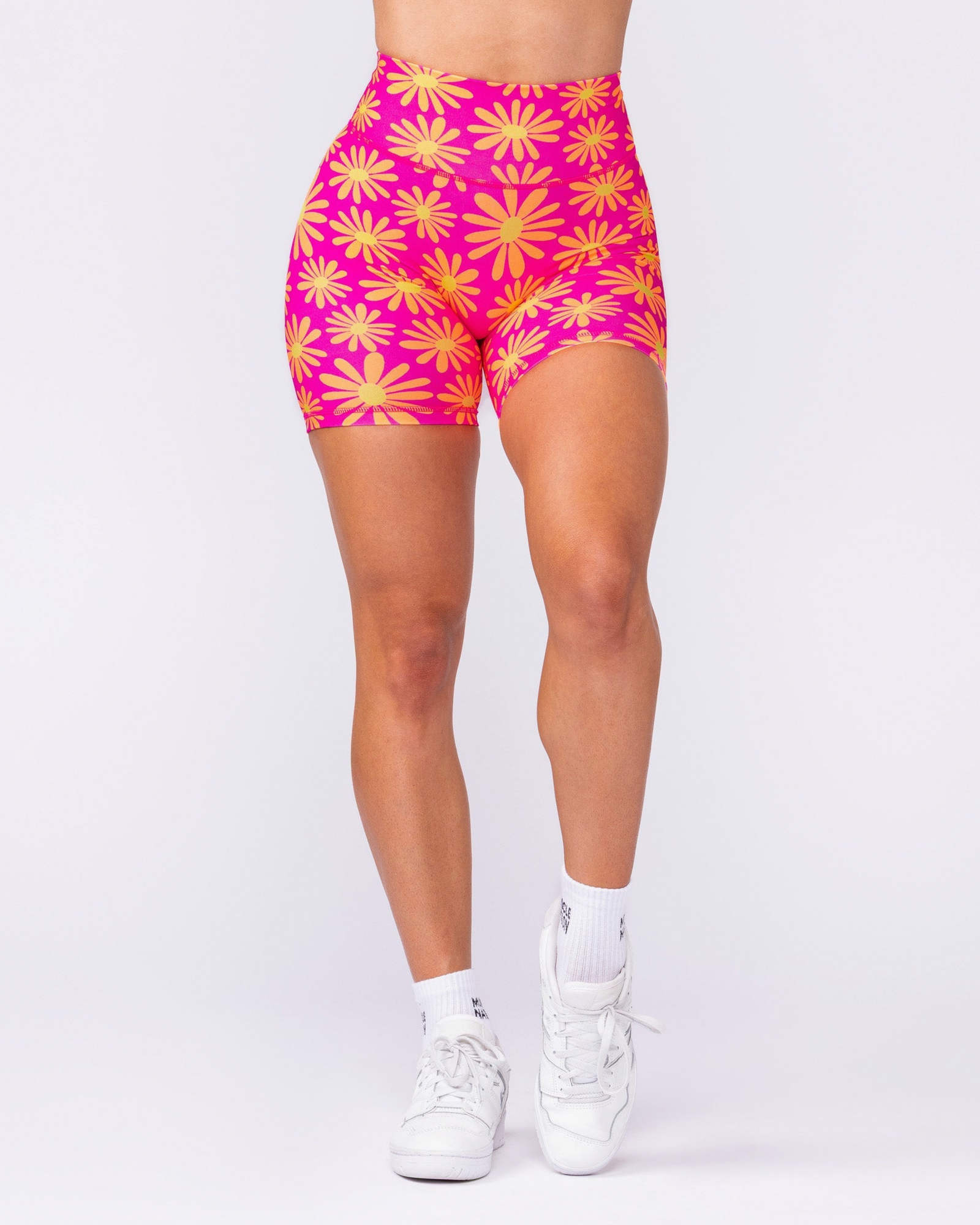 Evolve Signature Bike Shorts - Cosmo Petals