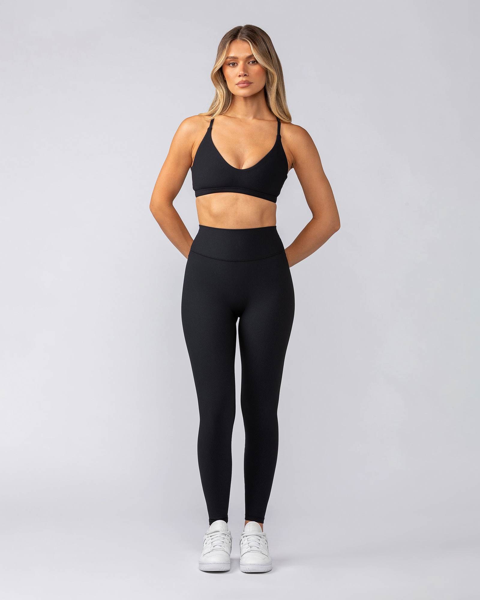 Fantasy Rib Bralette - Black