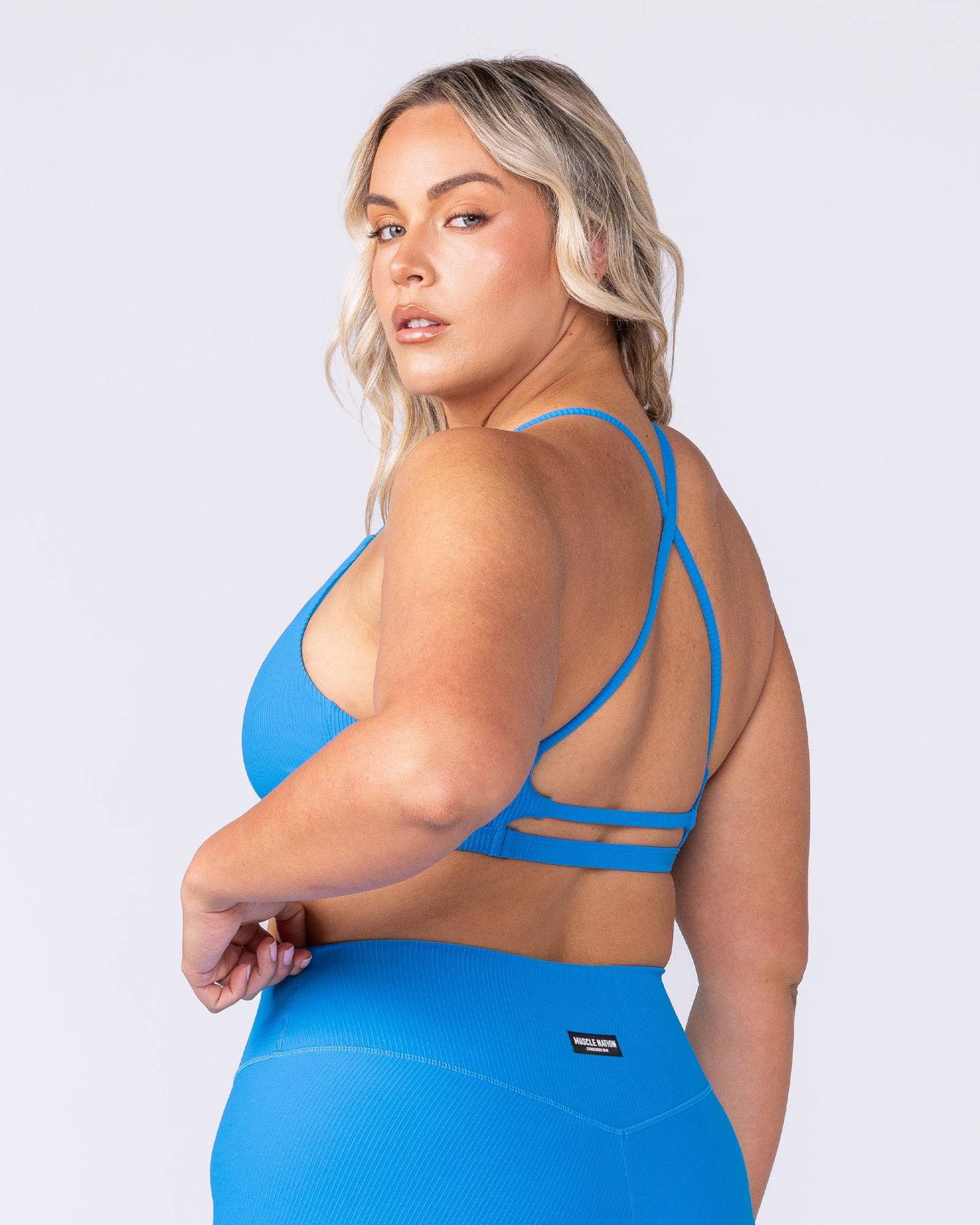 Fantasy Rib Bralette - Malibu