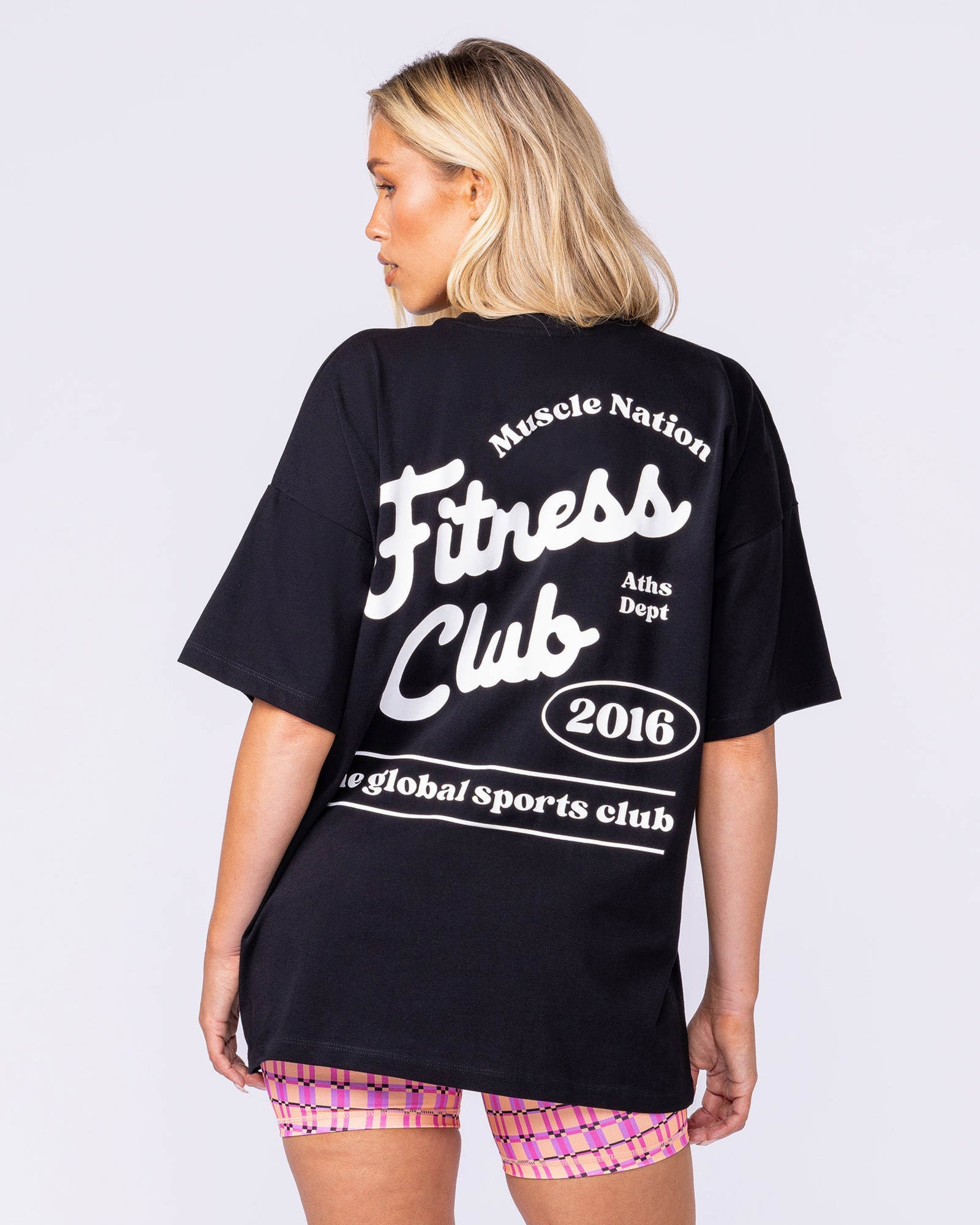 Fizz Oversized Tee - Black