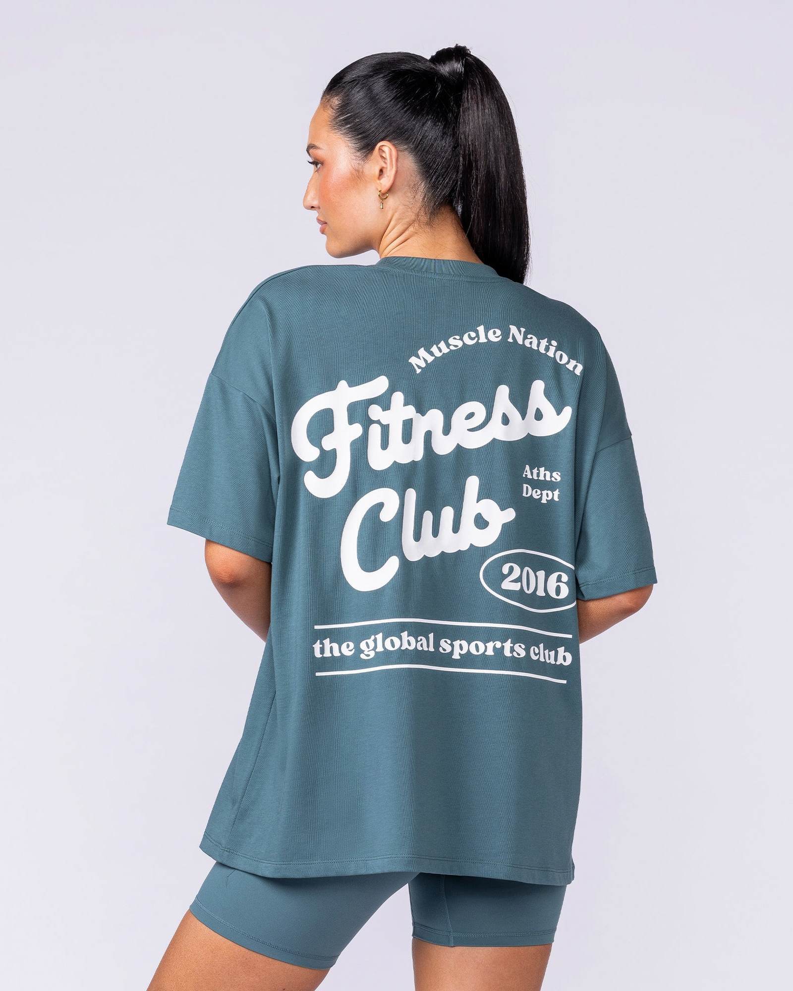 Fizz Oversized Tee - Jaded