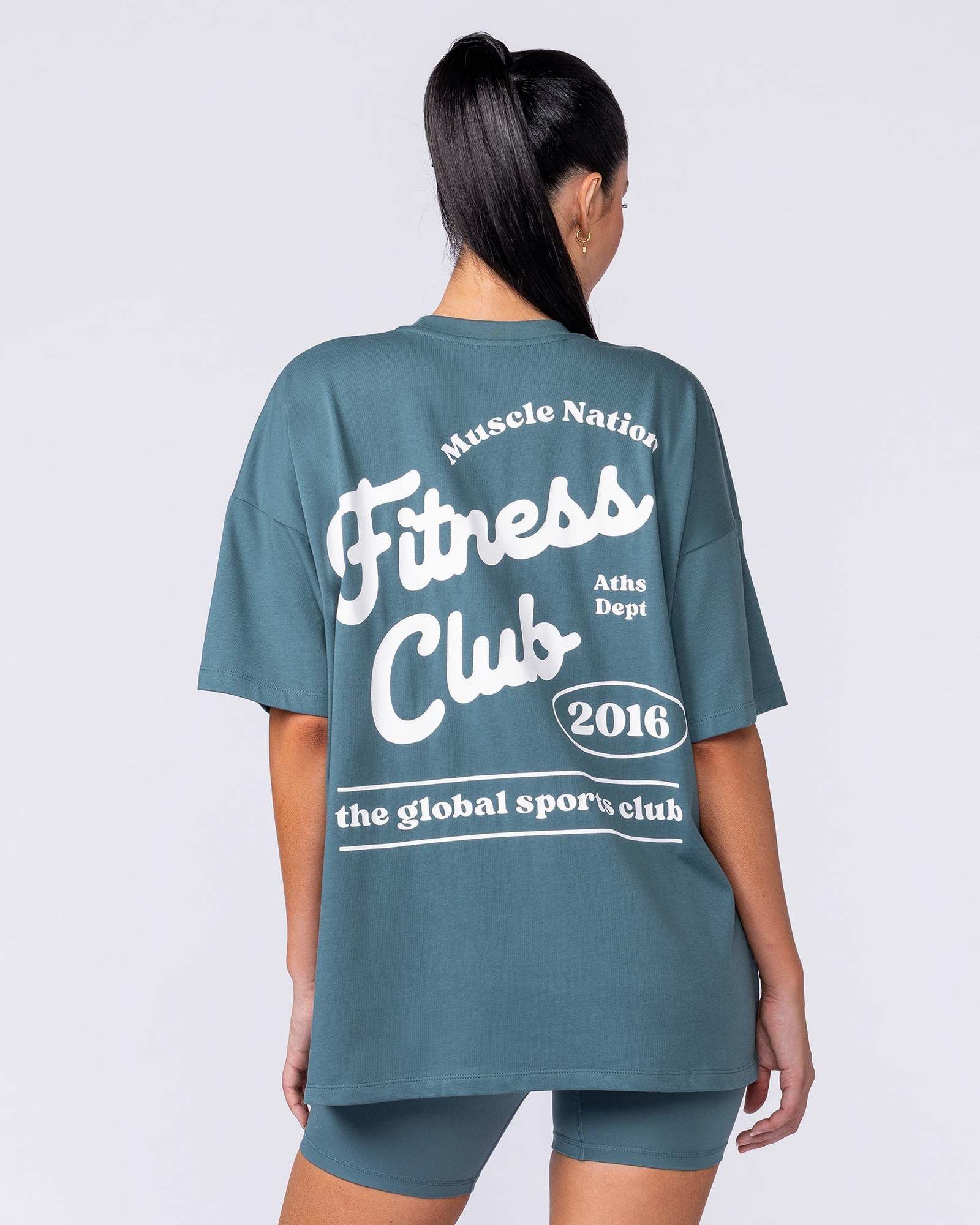 Fizz Oversized Tee - Jaded