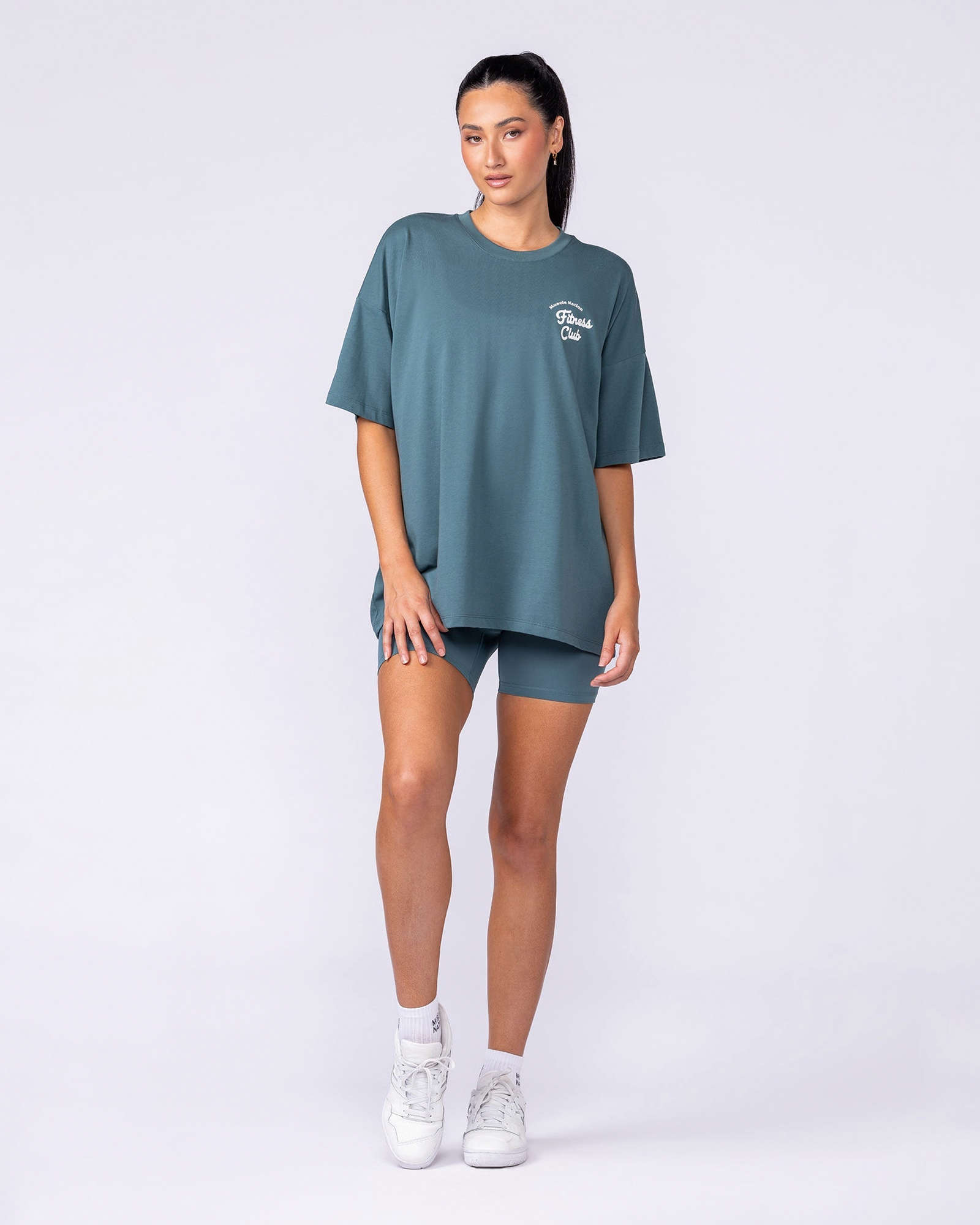 Fizz Oversized Tee - Jaded