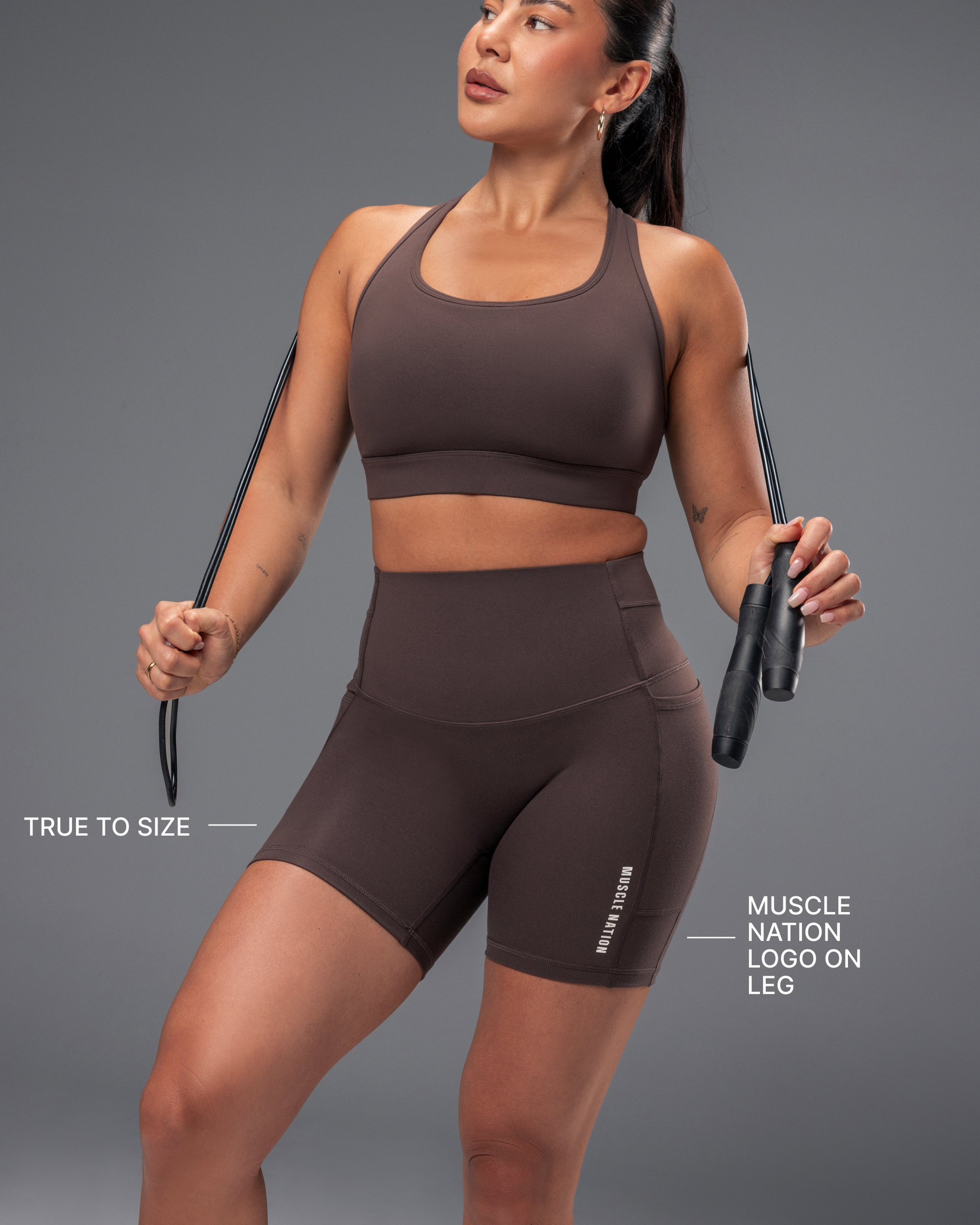 Unrivalled Everyday Pocket Bike Shorts - Cola