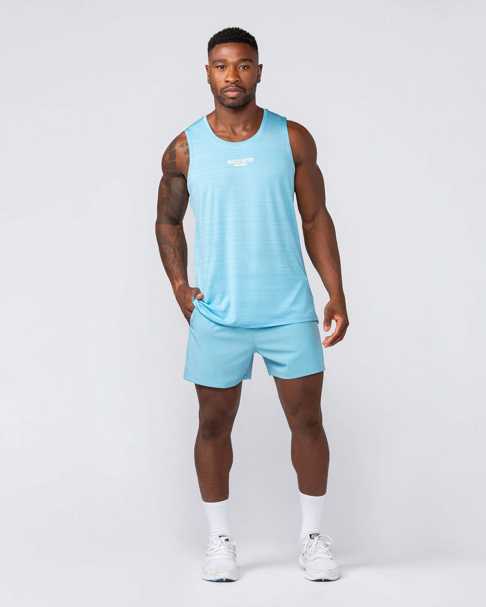 Function 4" Shorts - Mid Blue