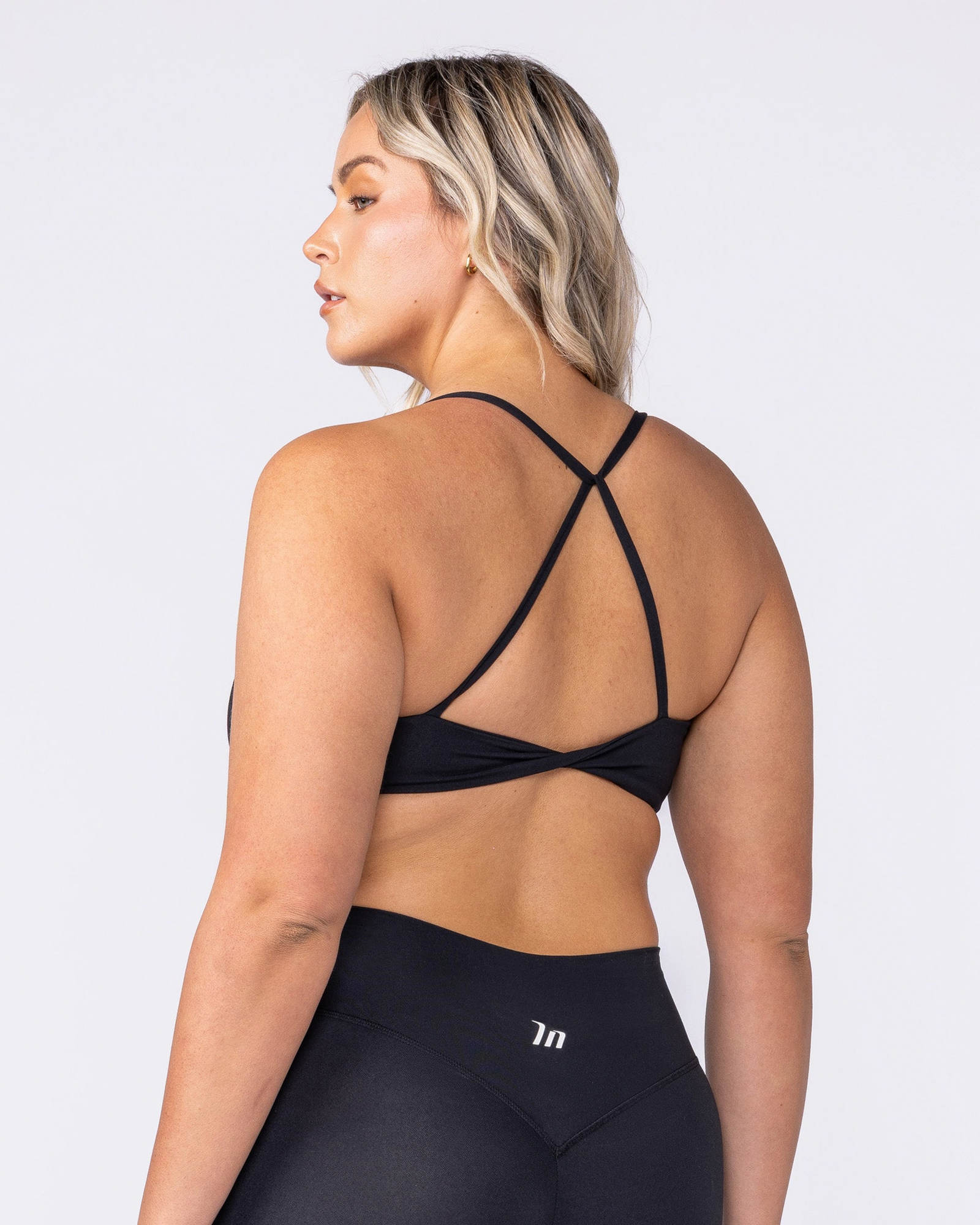Halo Bralette - Black