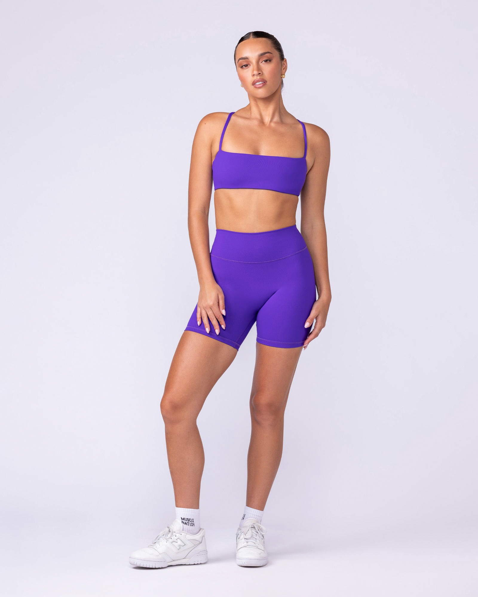 Halo Bralette - Grape