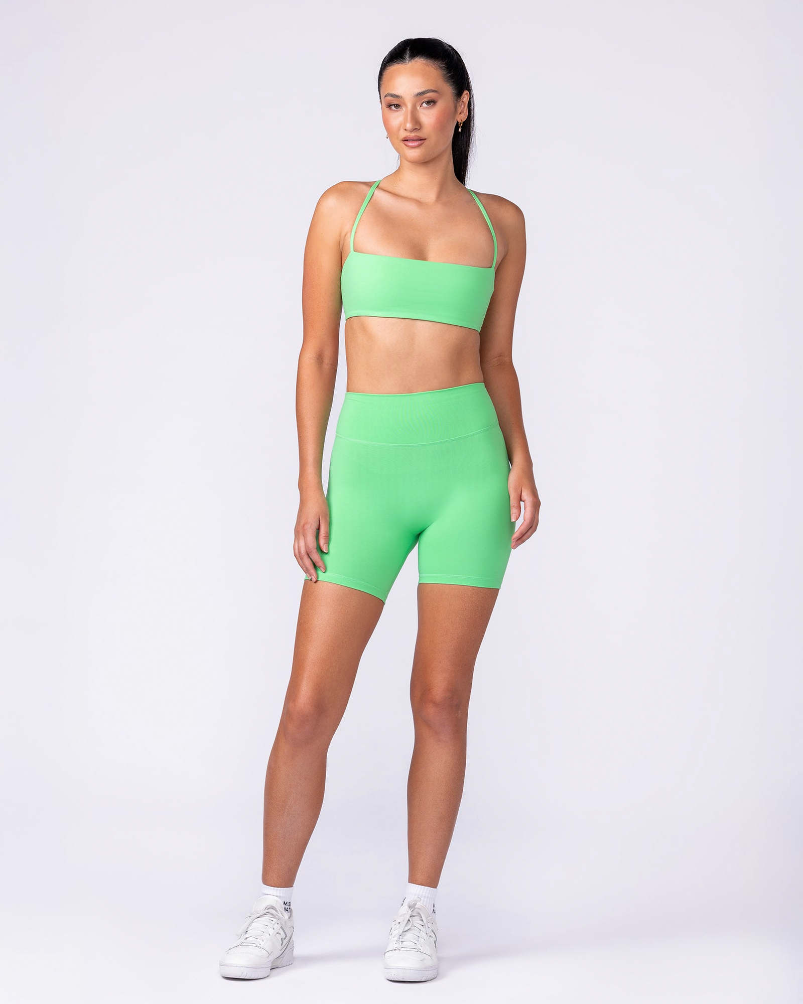 Halo Bralette - Neon Apple