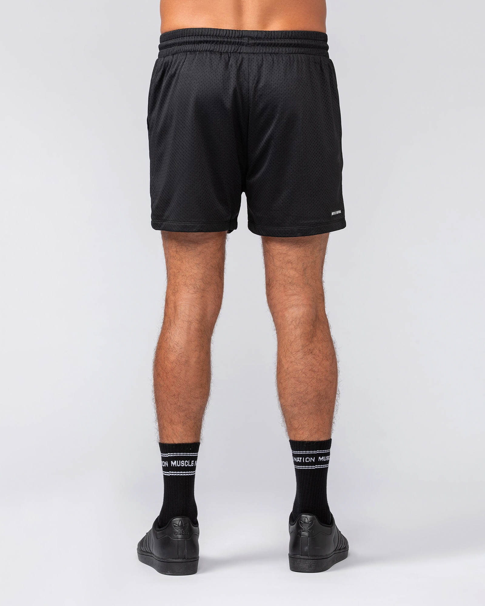 Heritage Crest Lay Up 3.5" Shorts - Black