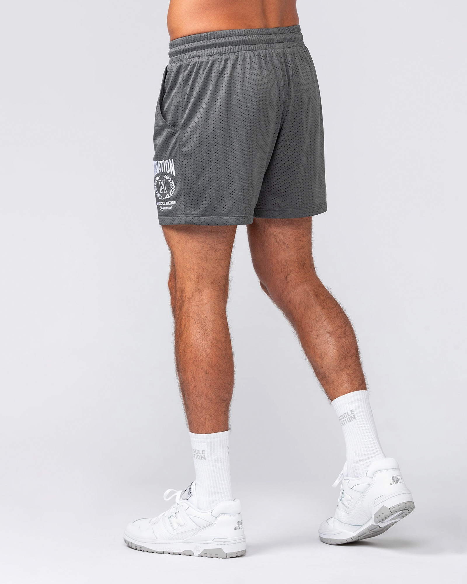 Heritage Crest Lay Up 3.5" Shorts - Tornado