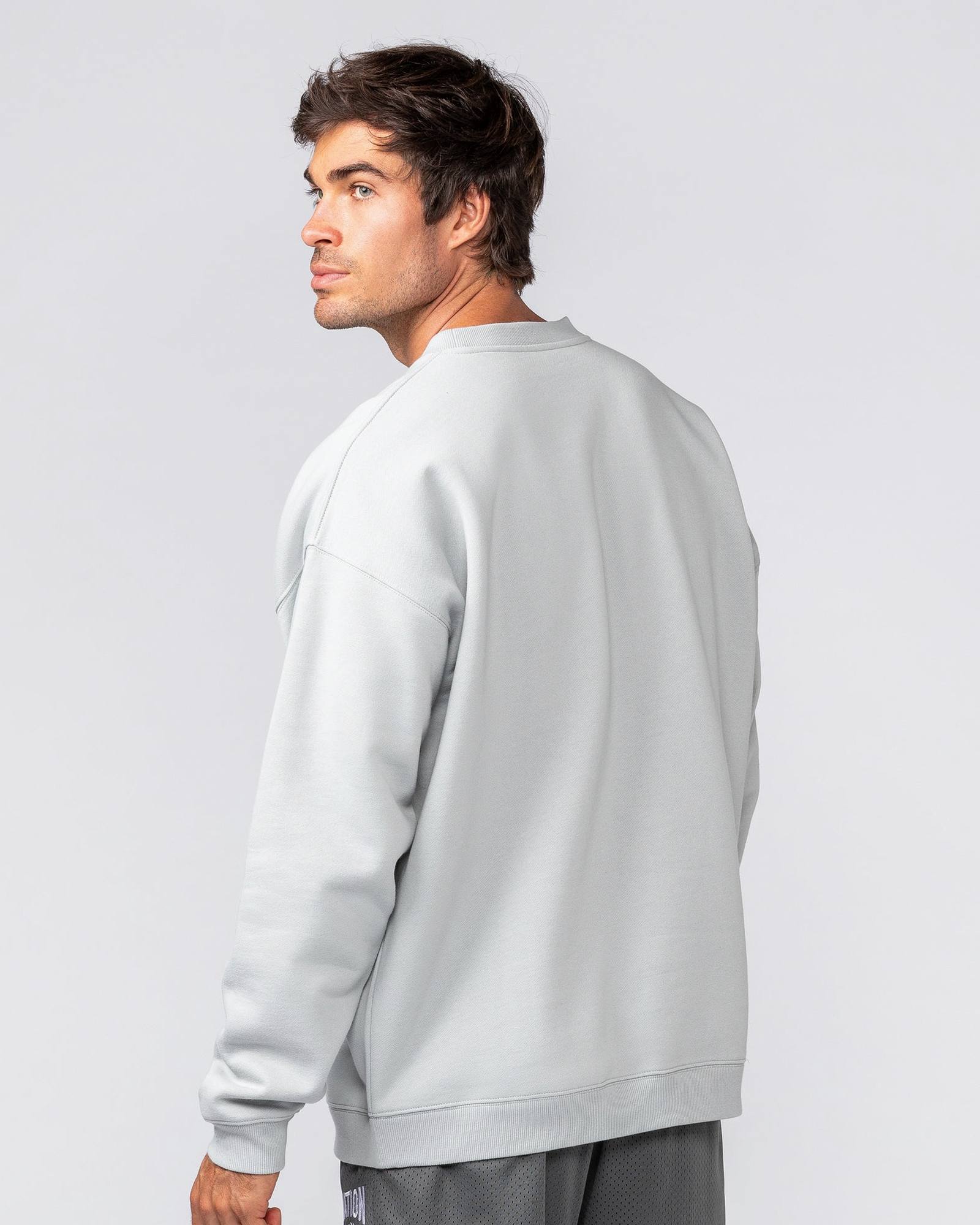 Heritage Crew Pullover - Light Grey