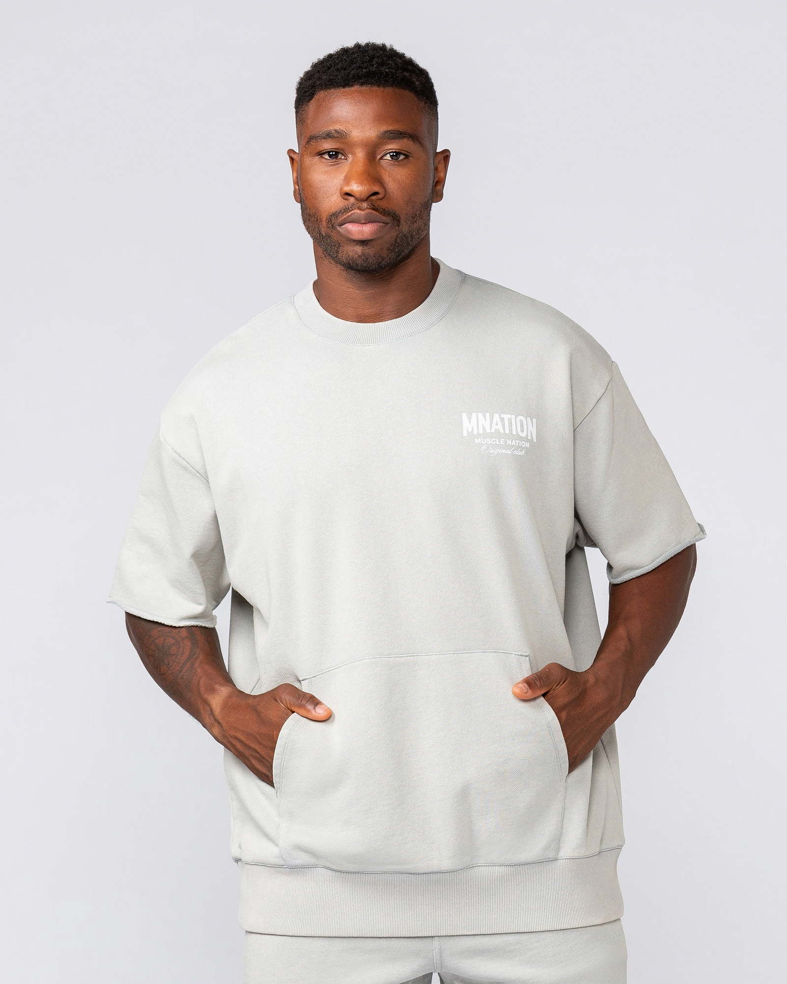 Washed Light Grey