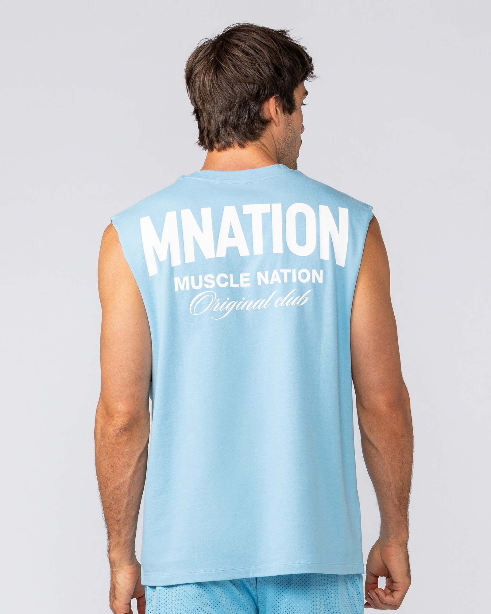 Heritage Muscle Tank - Light Blue