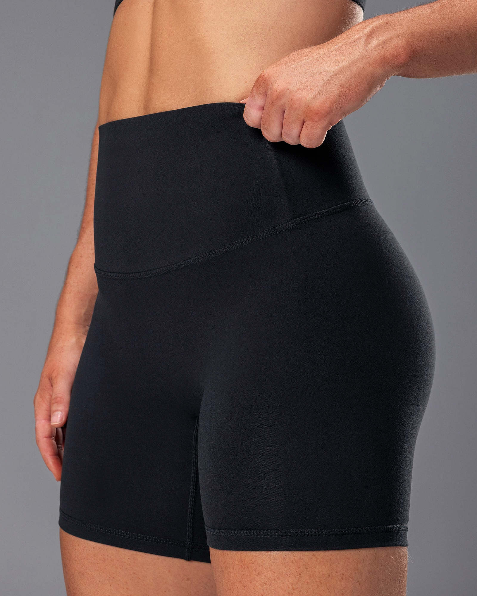 Unrivalled Bare Bike Shorts - Black