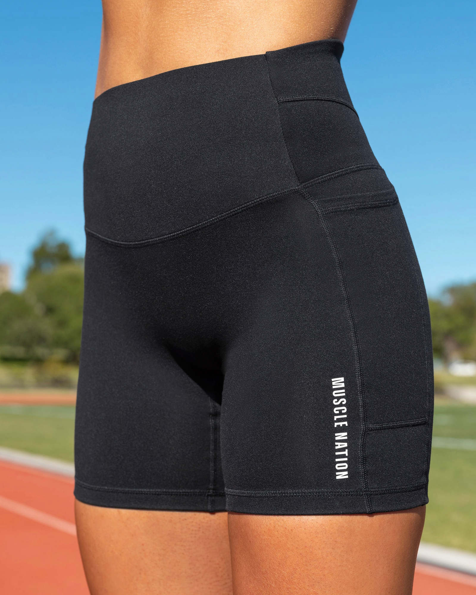 Unrivalled Everyday Pocket Bike Shorts - Black