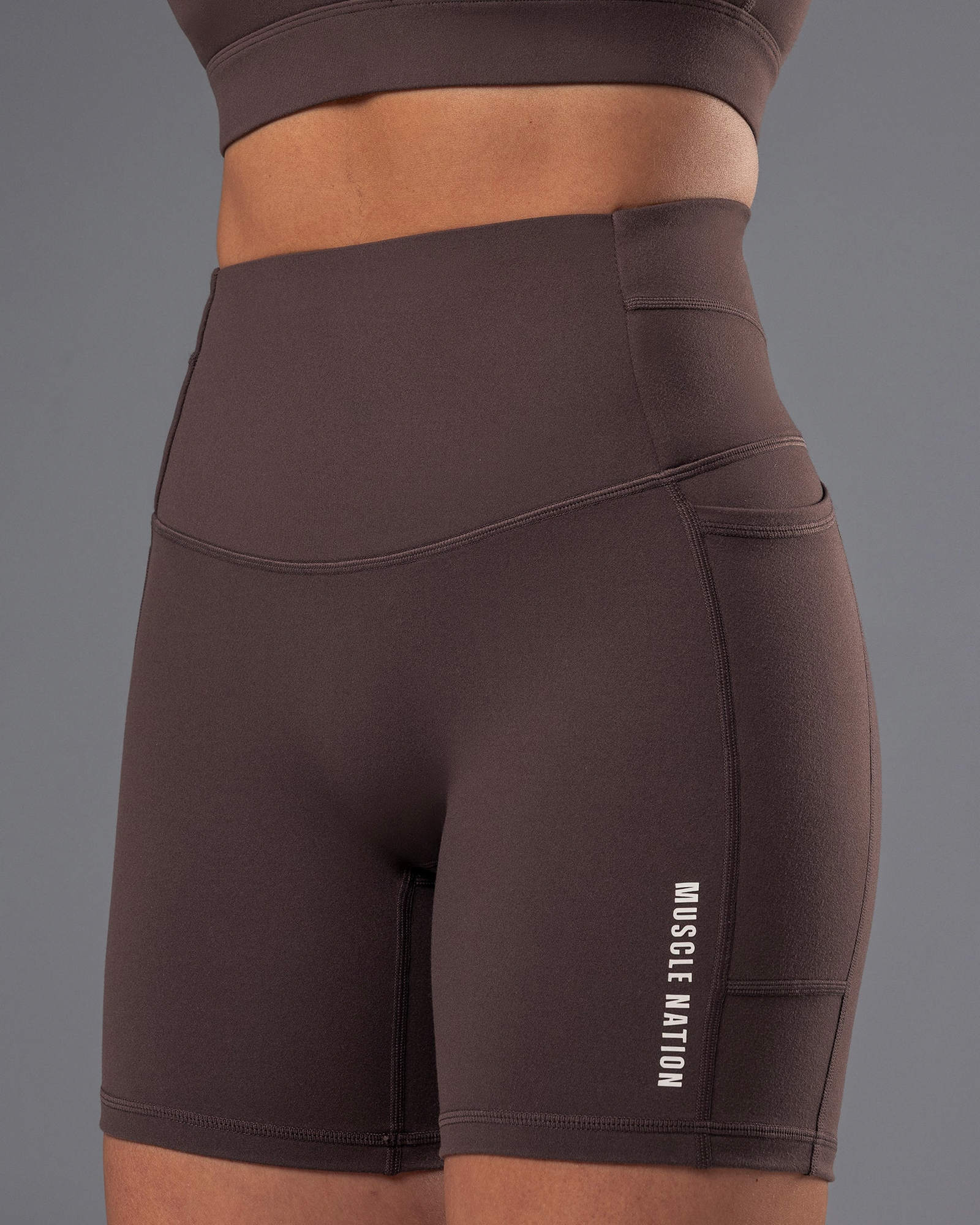 Unrivalled Everyday Pocket Bike Shorts - Cola