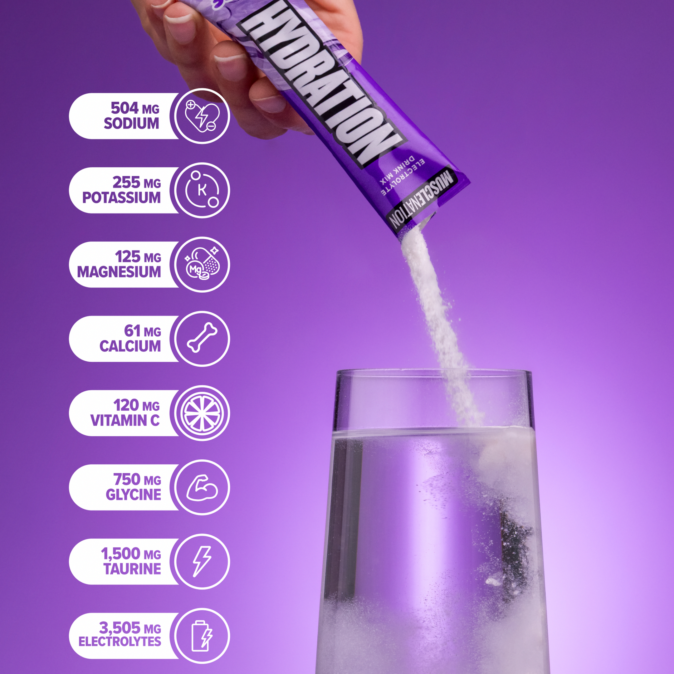 HYDRATION Sticks - Grape - 14 Pack