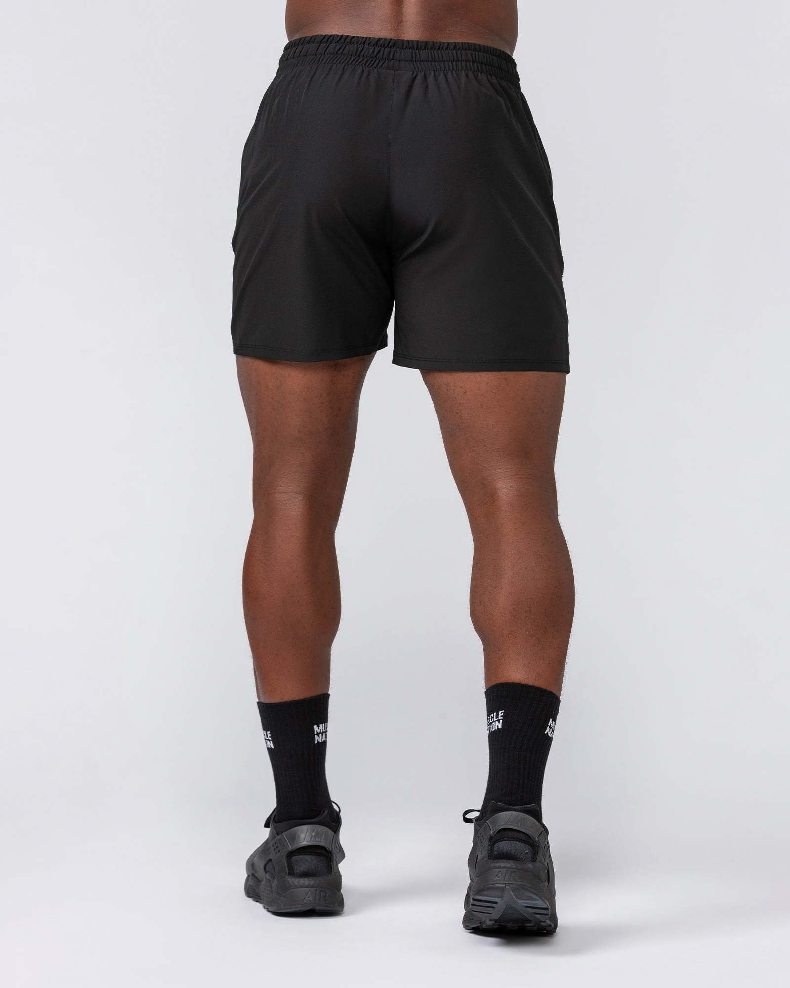 Iconic New Heights 4" Shorts - Black