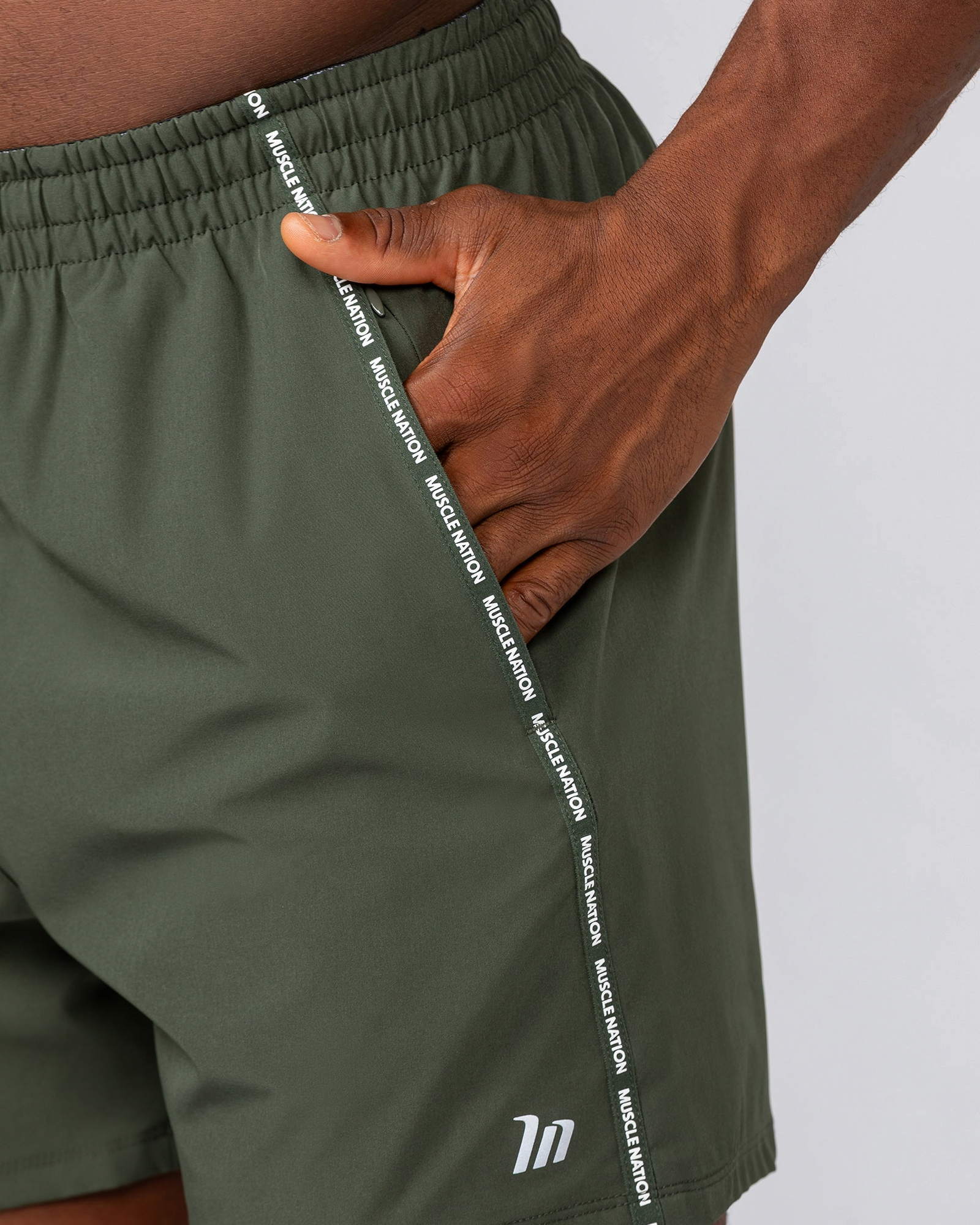 Iconic New Heights 4" Shorts - Dark Khaki