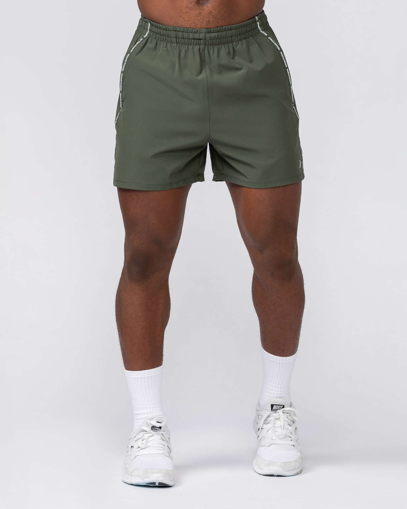 Iconic New Heights 4" Shorts - Dark Khaki