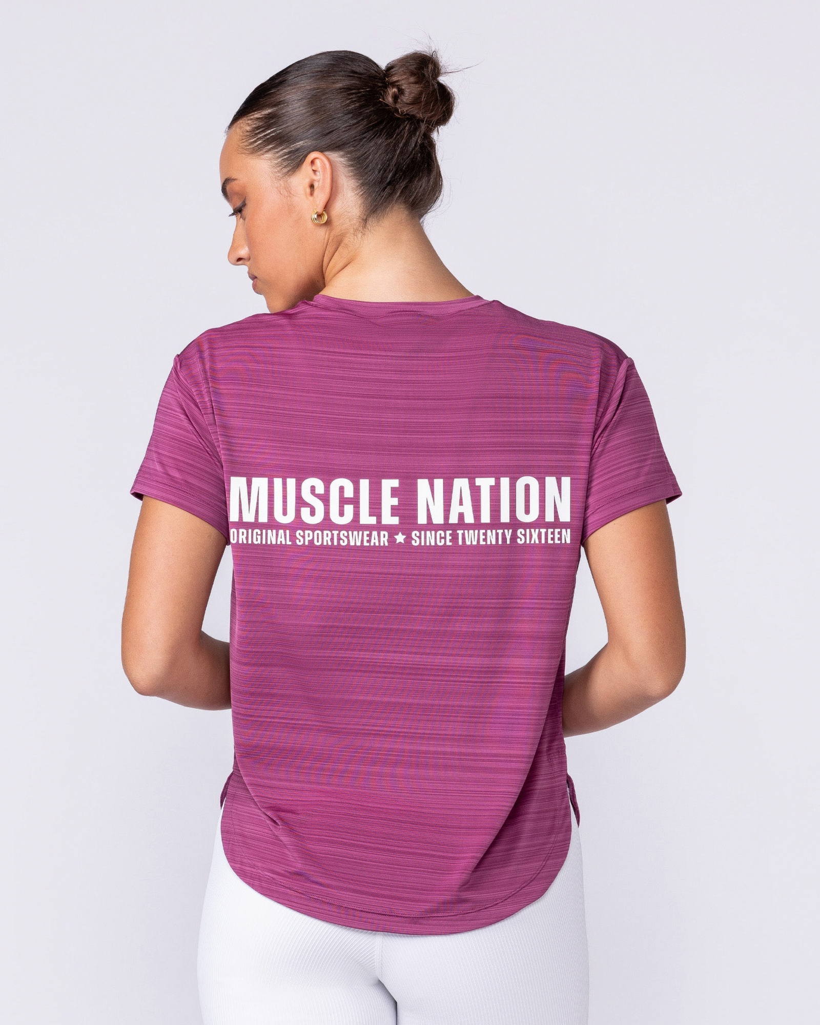 Ignite Training Tee - Raspberry Quartz