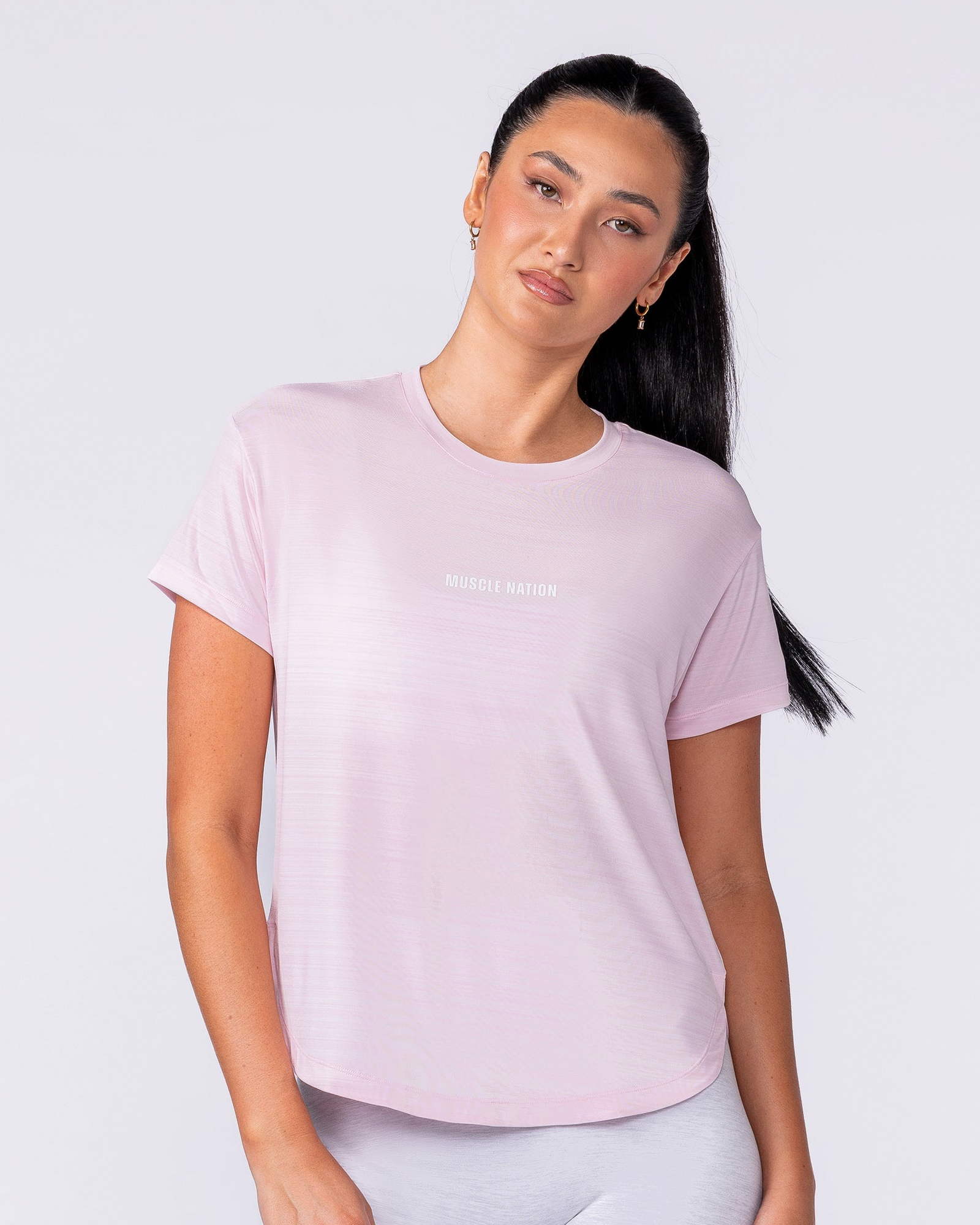 Ignite Training Tee - Soft Pink