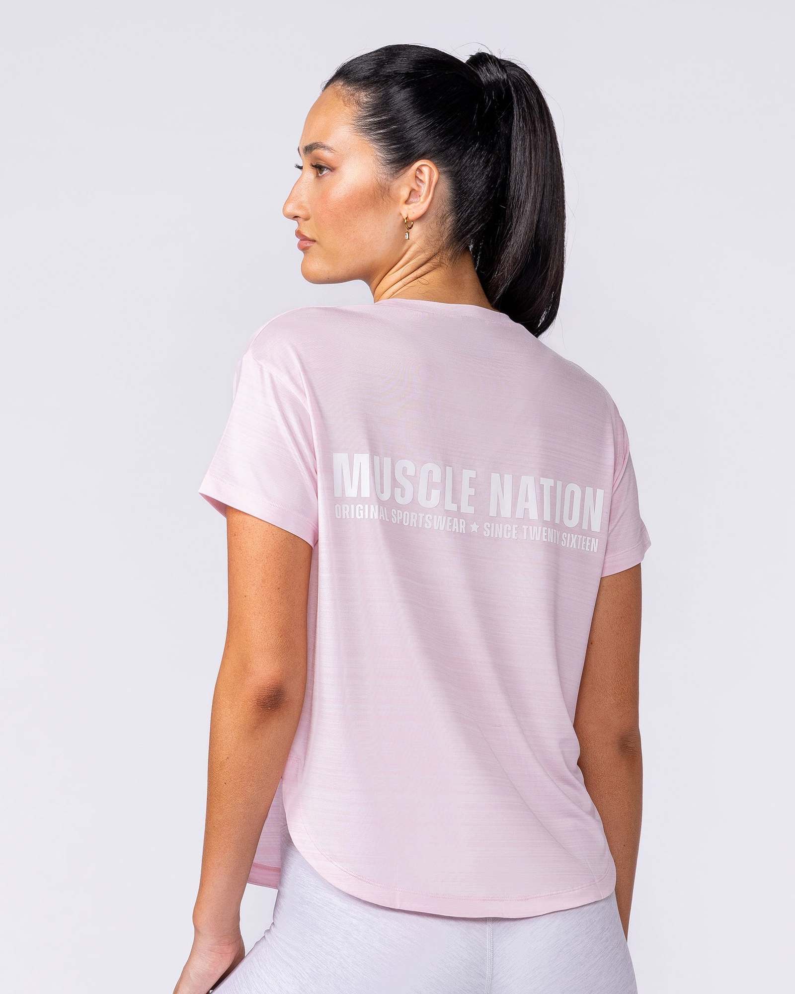 Ignite Training Tee - Soft Pink