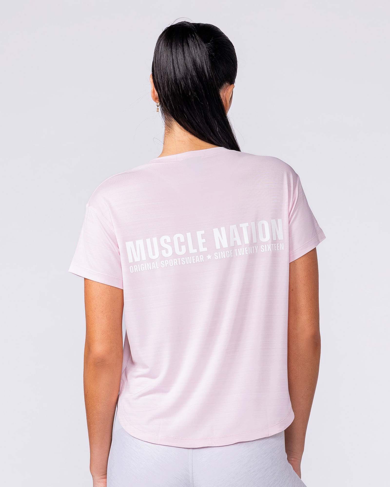 Ignite Training Tee - Soft Pink