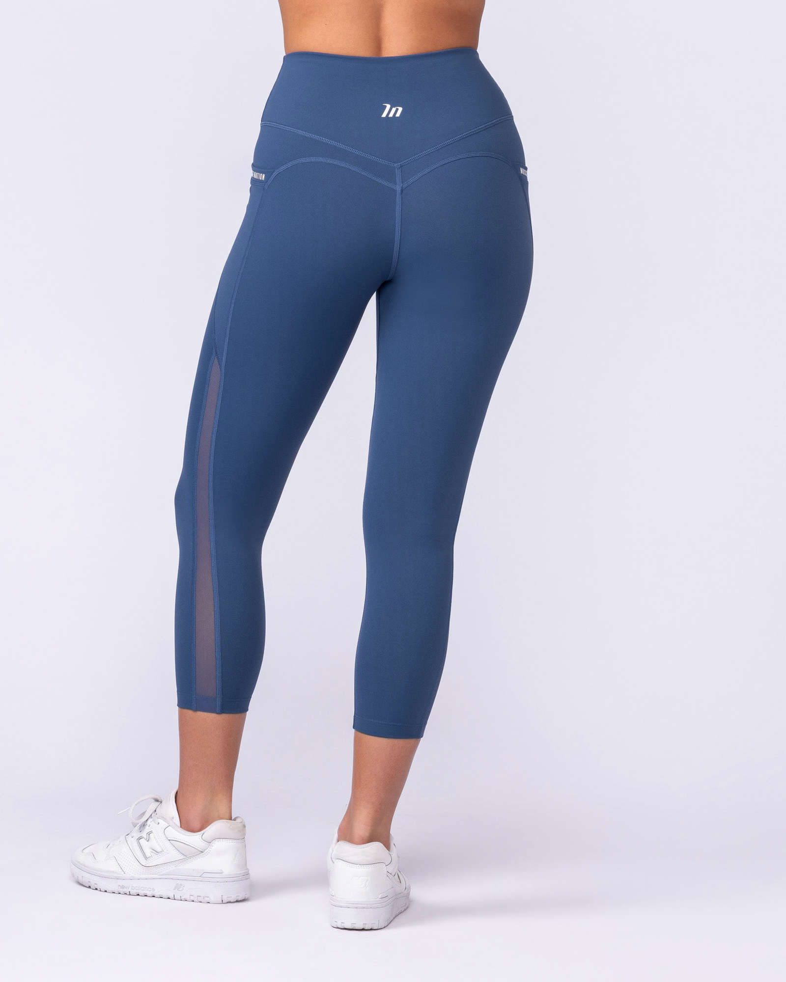 Illusion Signature Pocket 7/8 Leggings - Atlantis