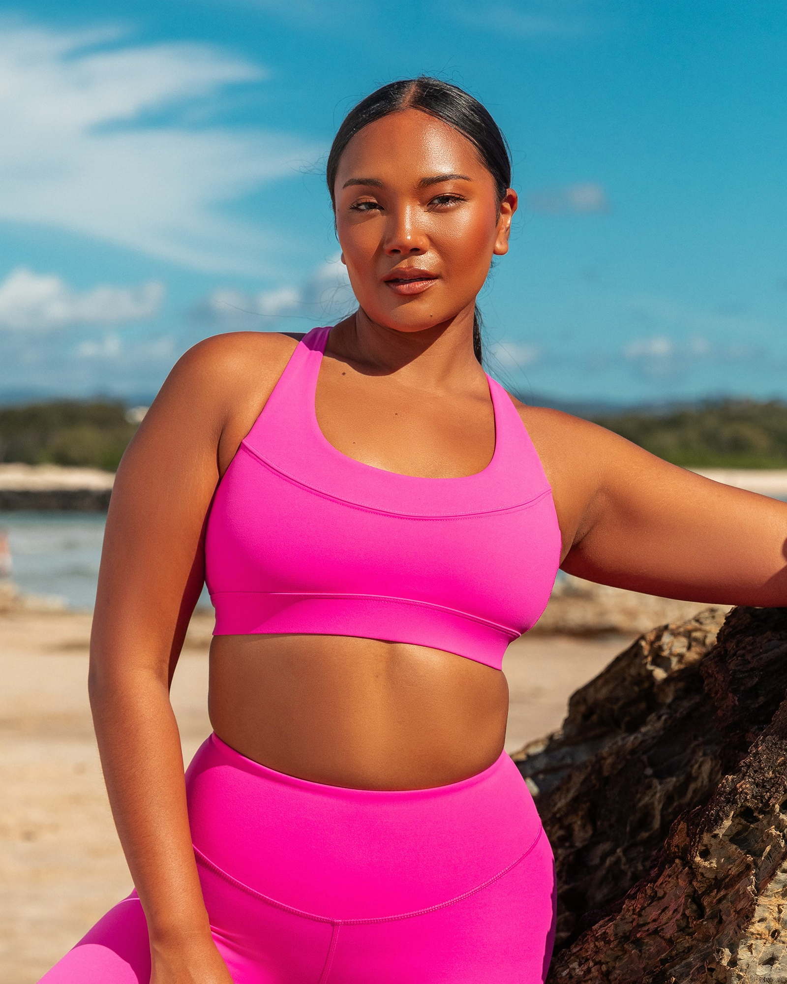 Ascend Bra - Luminous Pink