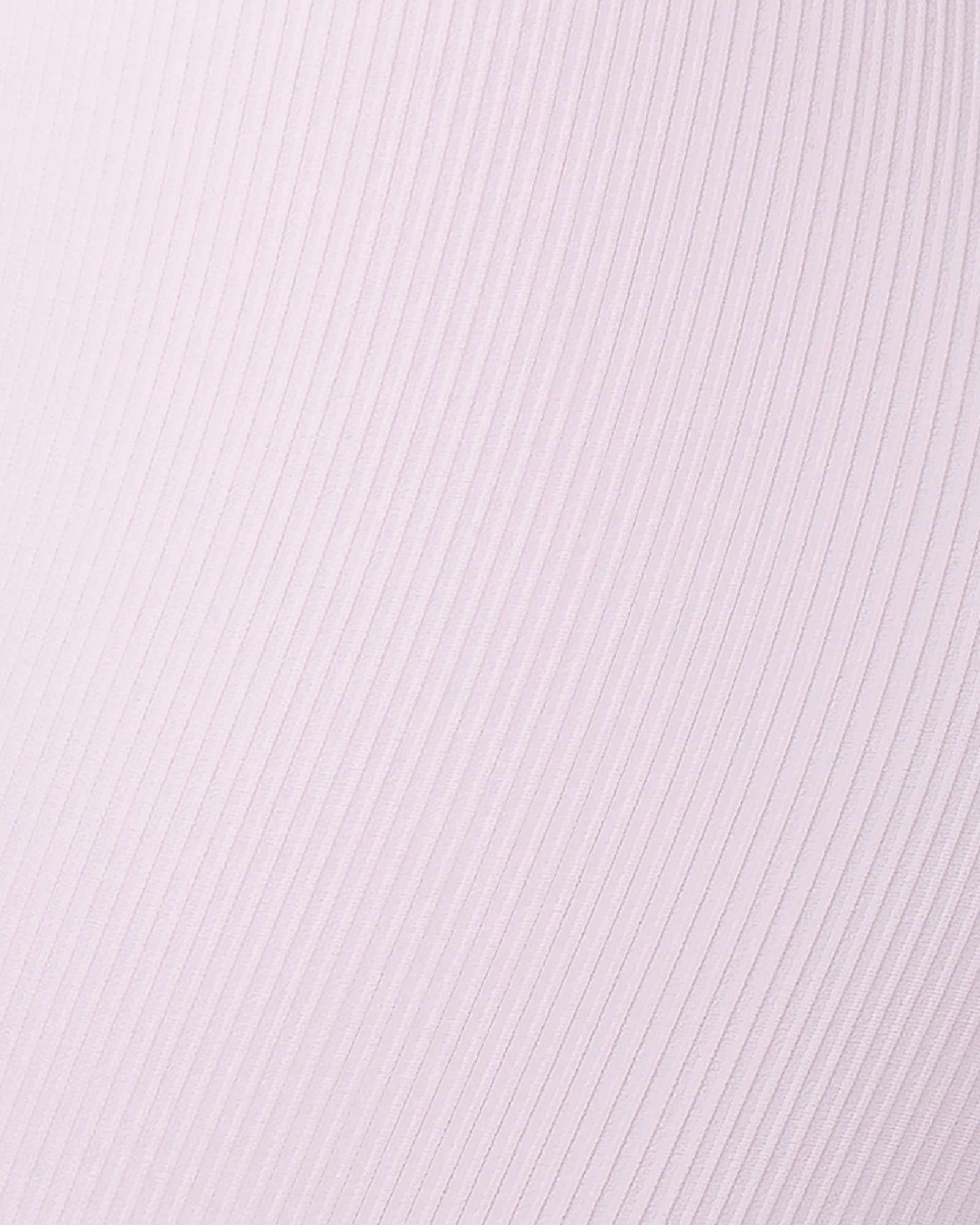 Zero Rise Rib Ankle Length Leggings - Baby Pink