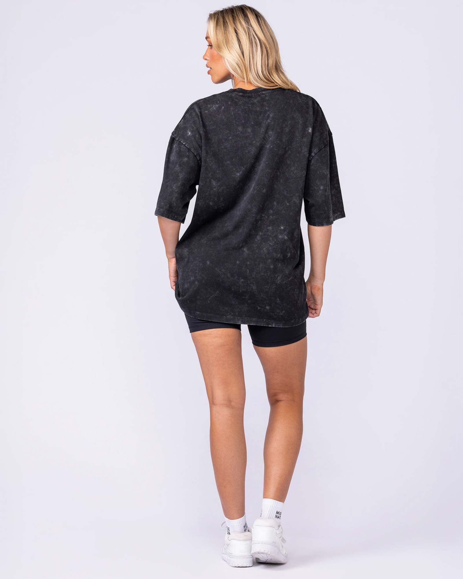 Immortal Oversized Vintage Tee - Washed Black