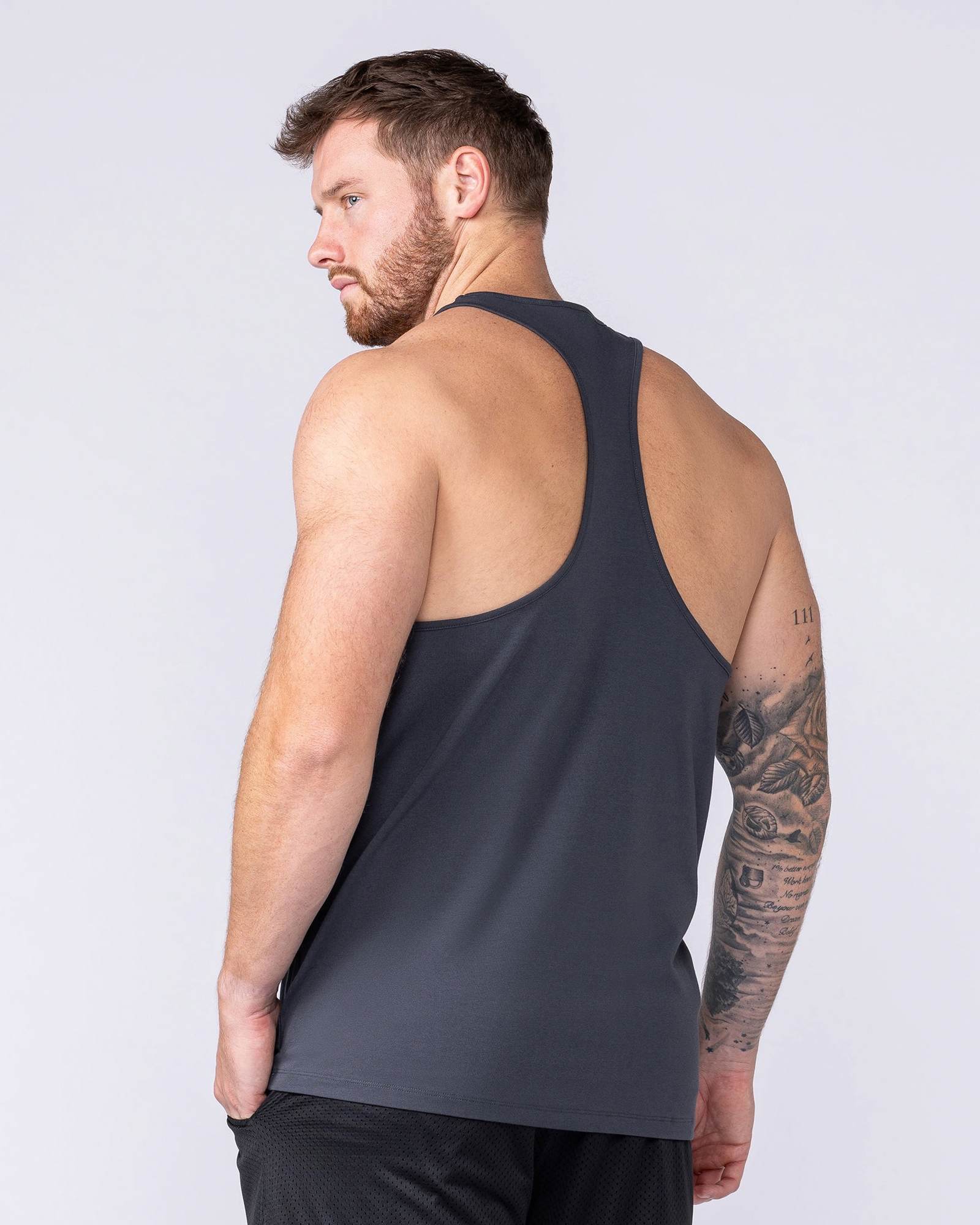 Infinite Y Back Singlet - Thunder
