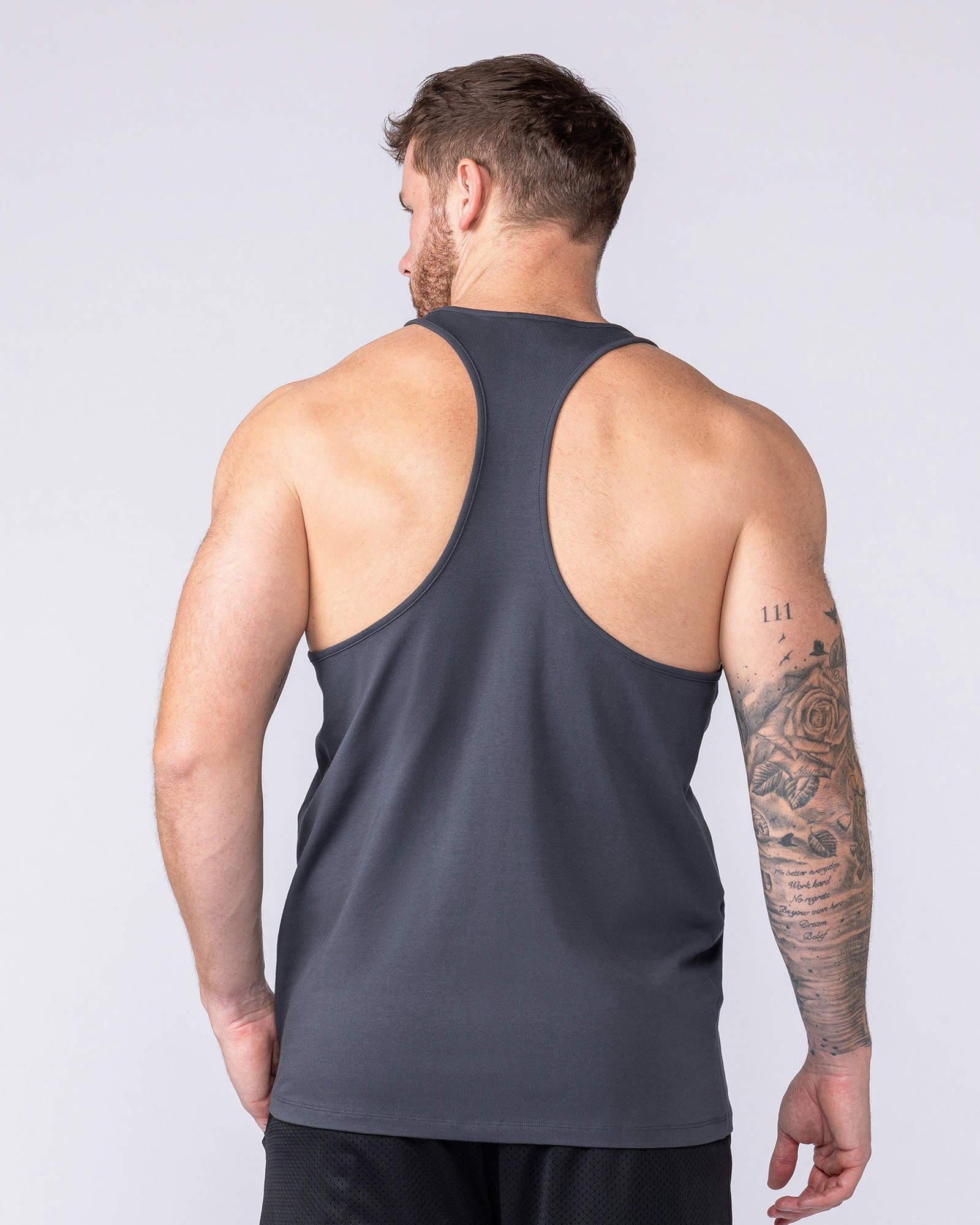 Infinite Y Back Singlet - Thunder