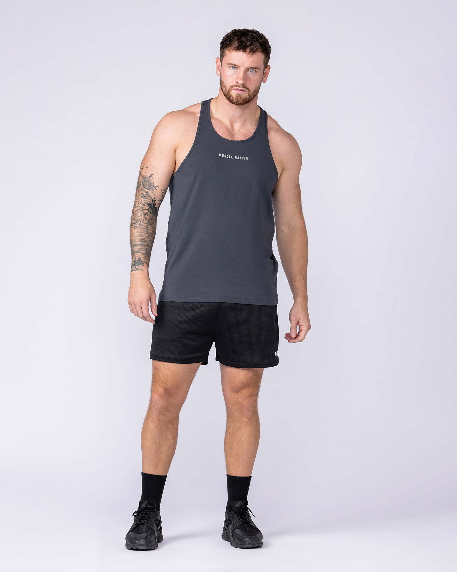 Infinite Y Back Singlet - Thunder