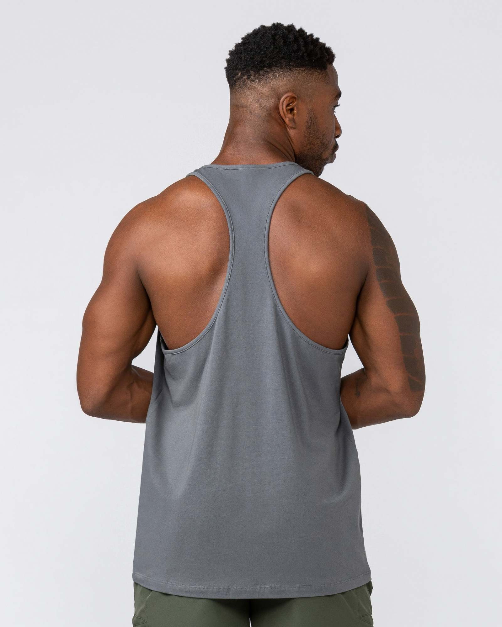 Infinite Y Back Singlet - Tornado