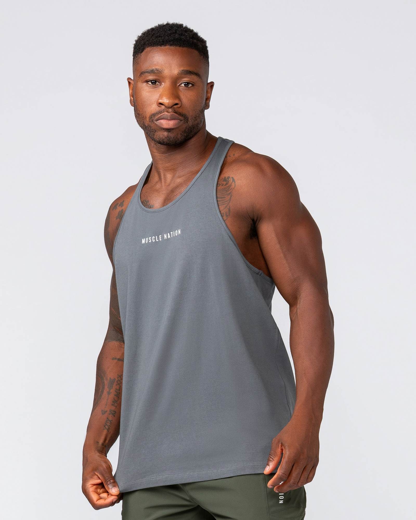 Infinite Y Back Singlet - Tornado