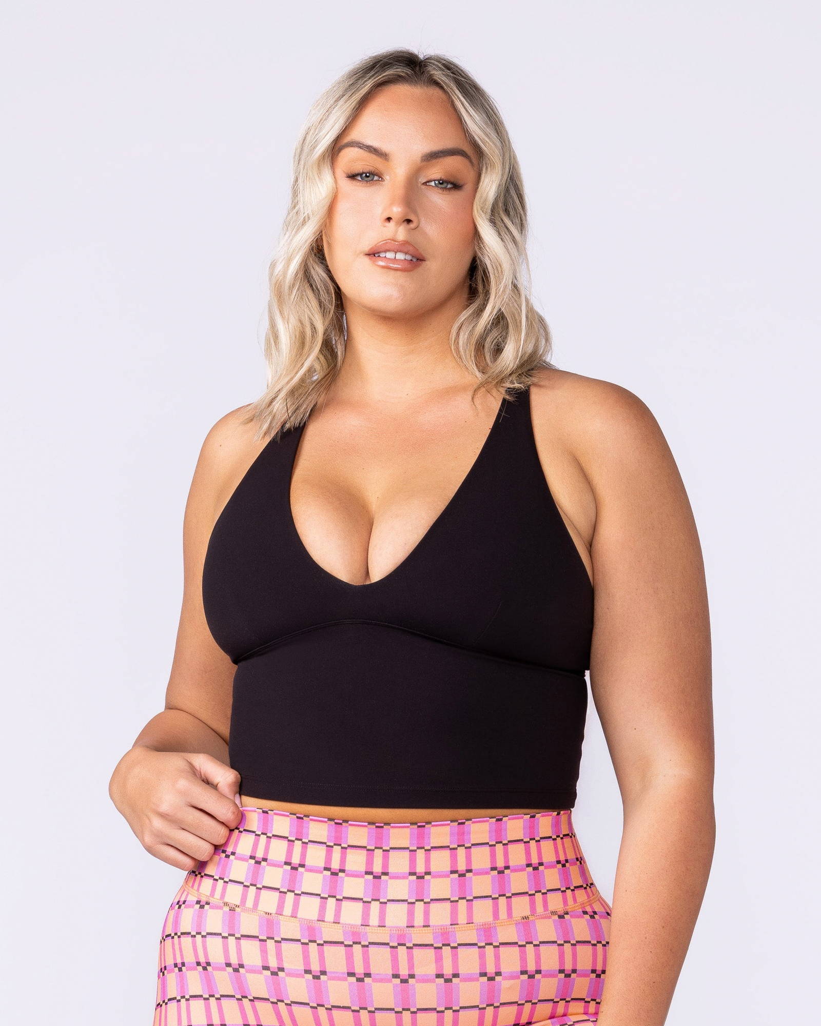 Influence Bra Tank - Black