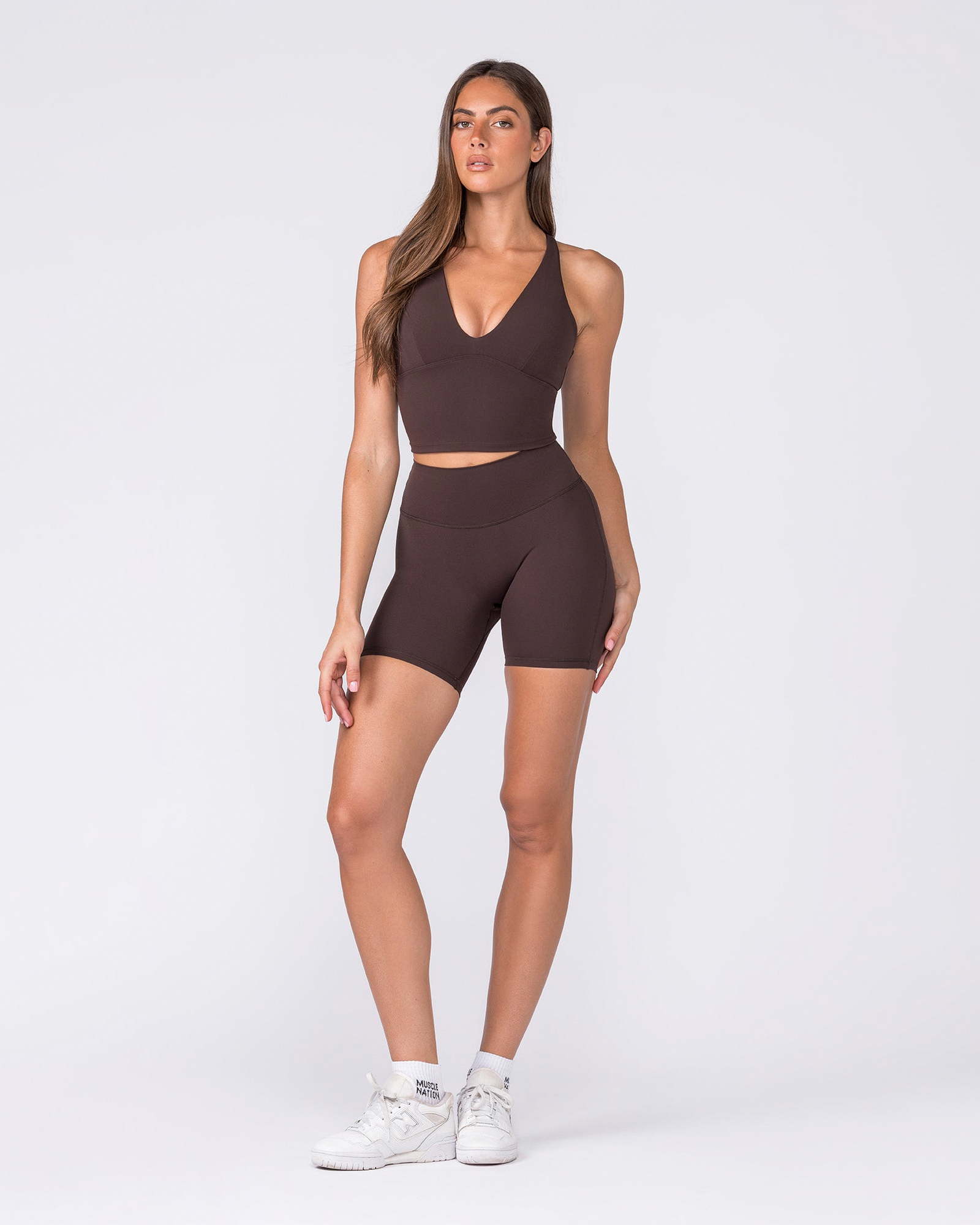 Influence Bra Tank - Cocoa