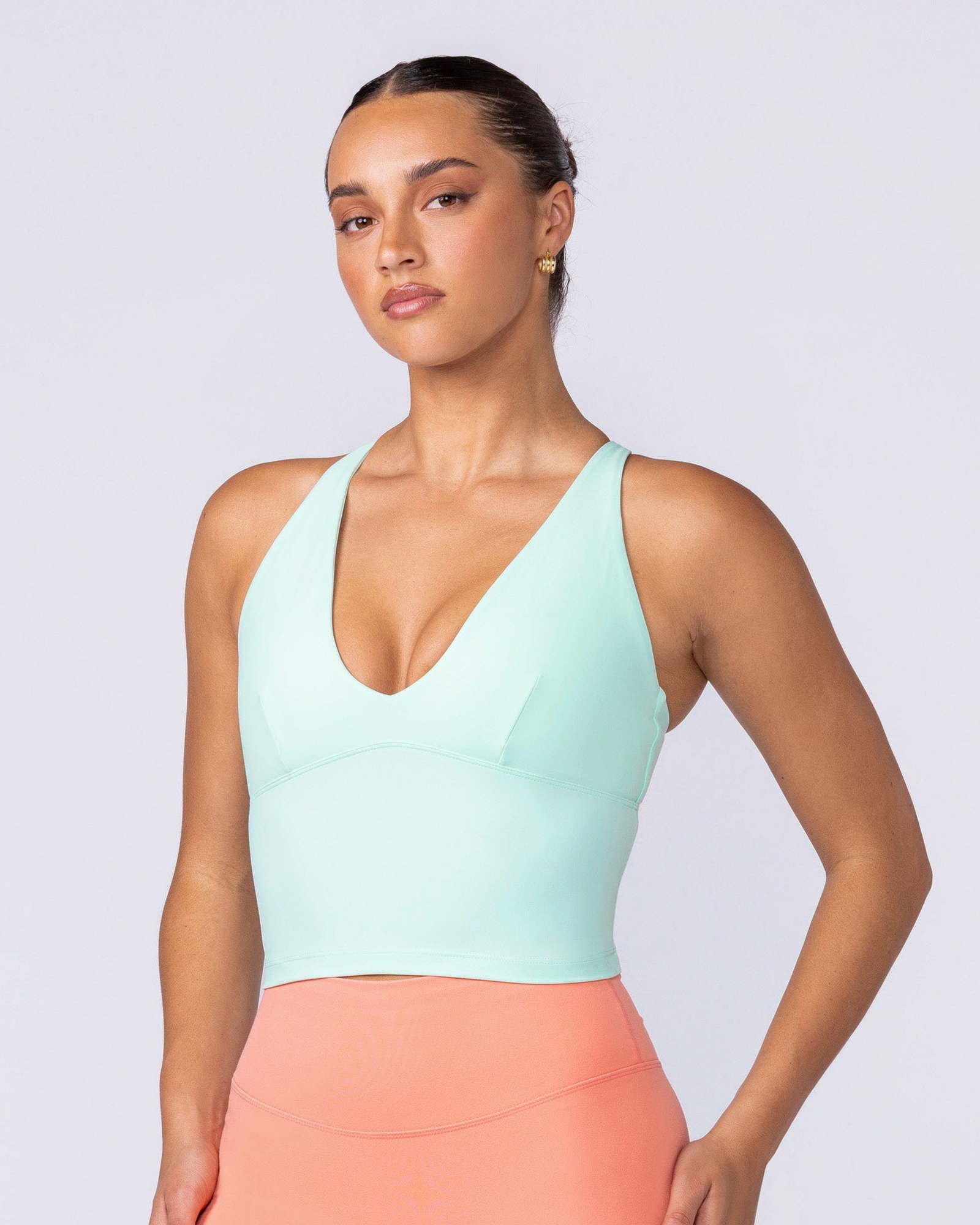 Influence Bra Tank - Ocean Wave