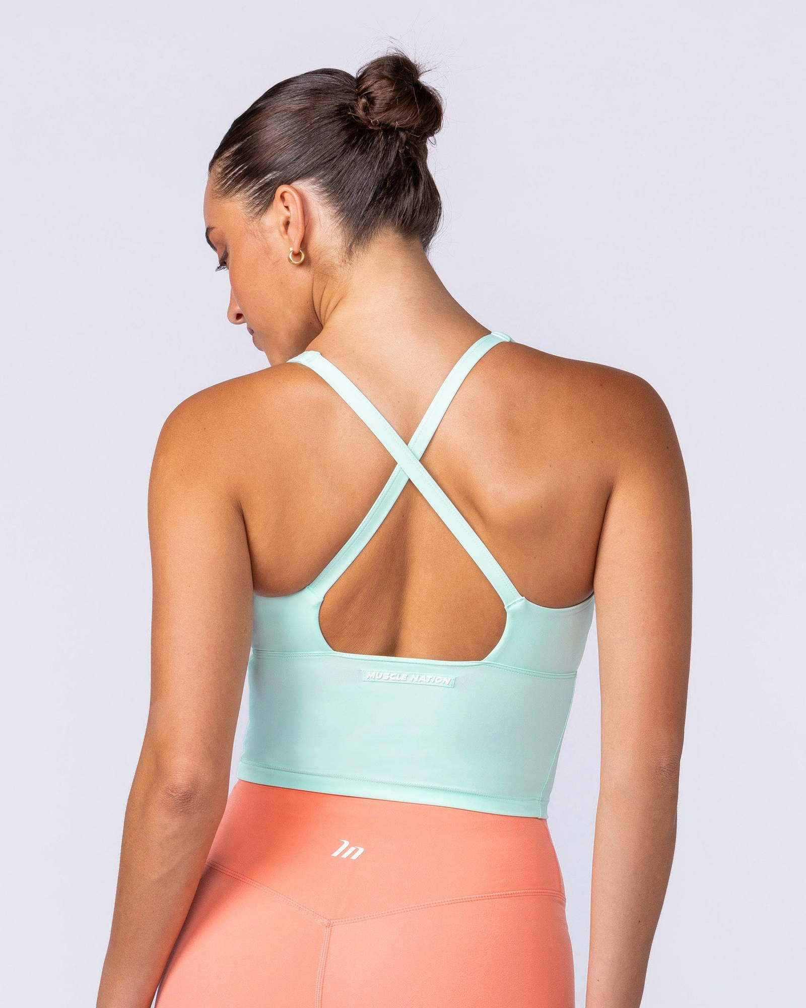 Influence Bra Tank - Ocean Wave